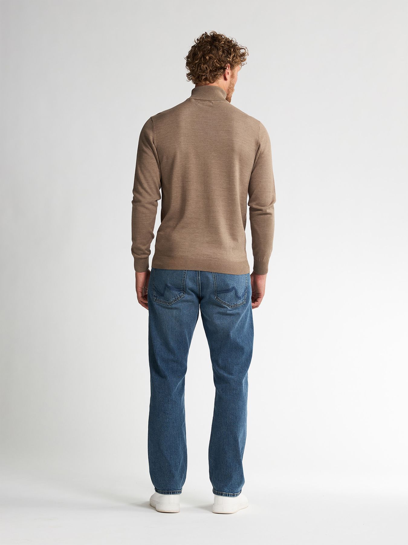 Petrol Industries Men Knitwear Collar Basic 7140 oak 2900158771075