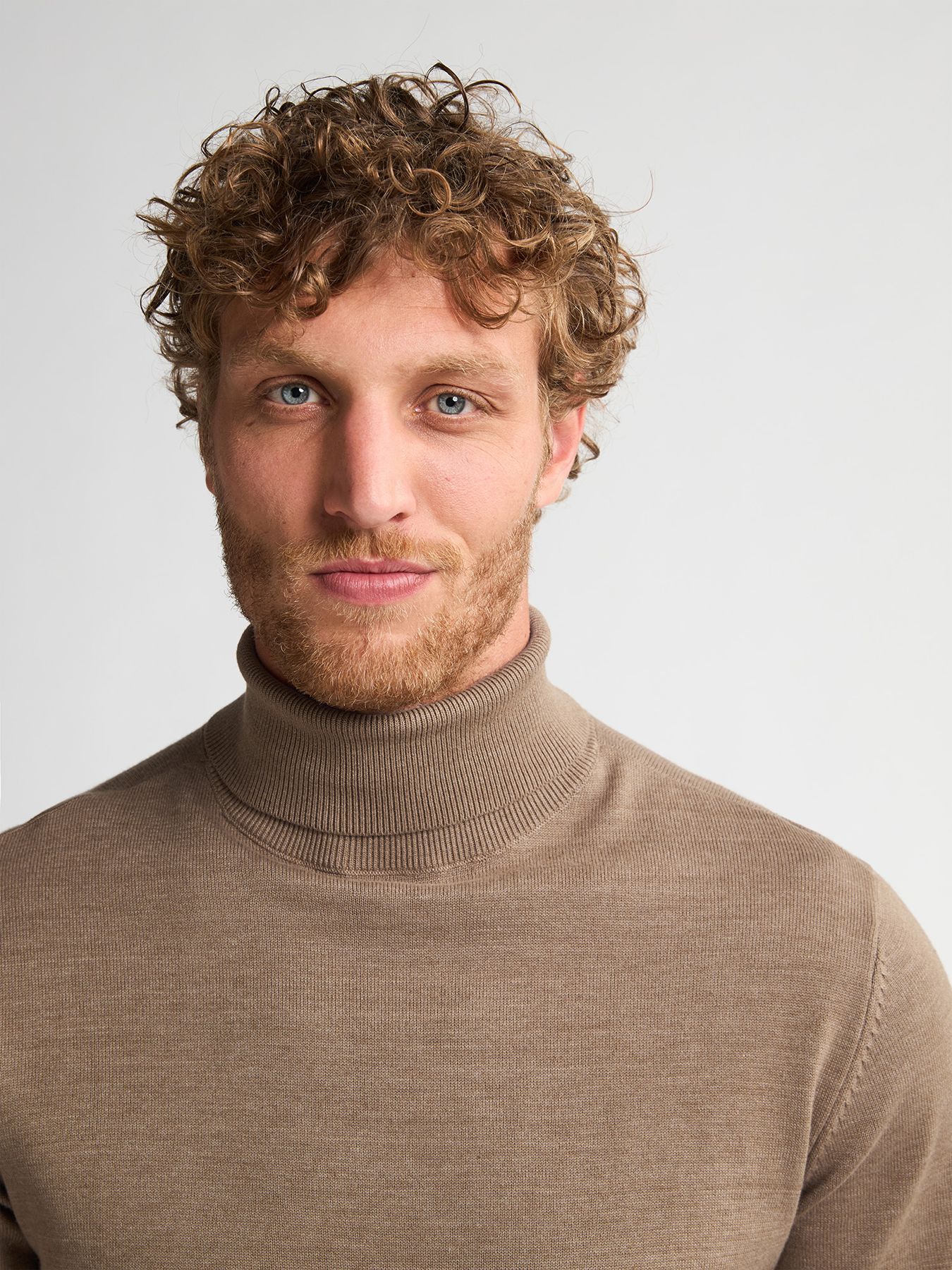 Petrol Industries Men Knitwear Collar Basic 7140 oak 2900158771075