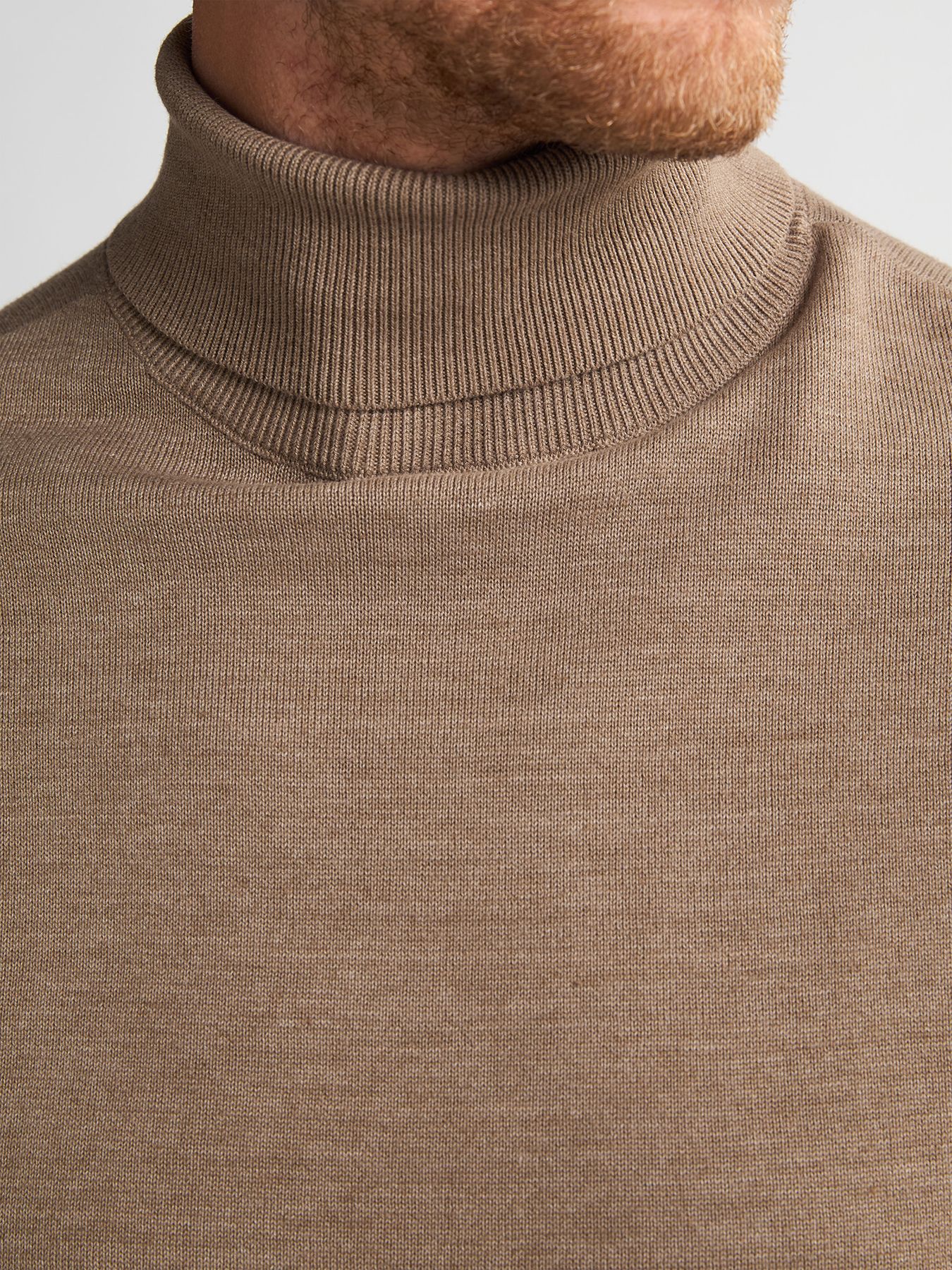 Petrol Industries Men Knitwear Collar Basic 7140 oak 2900158771075