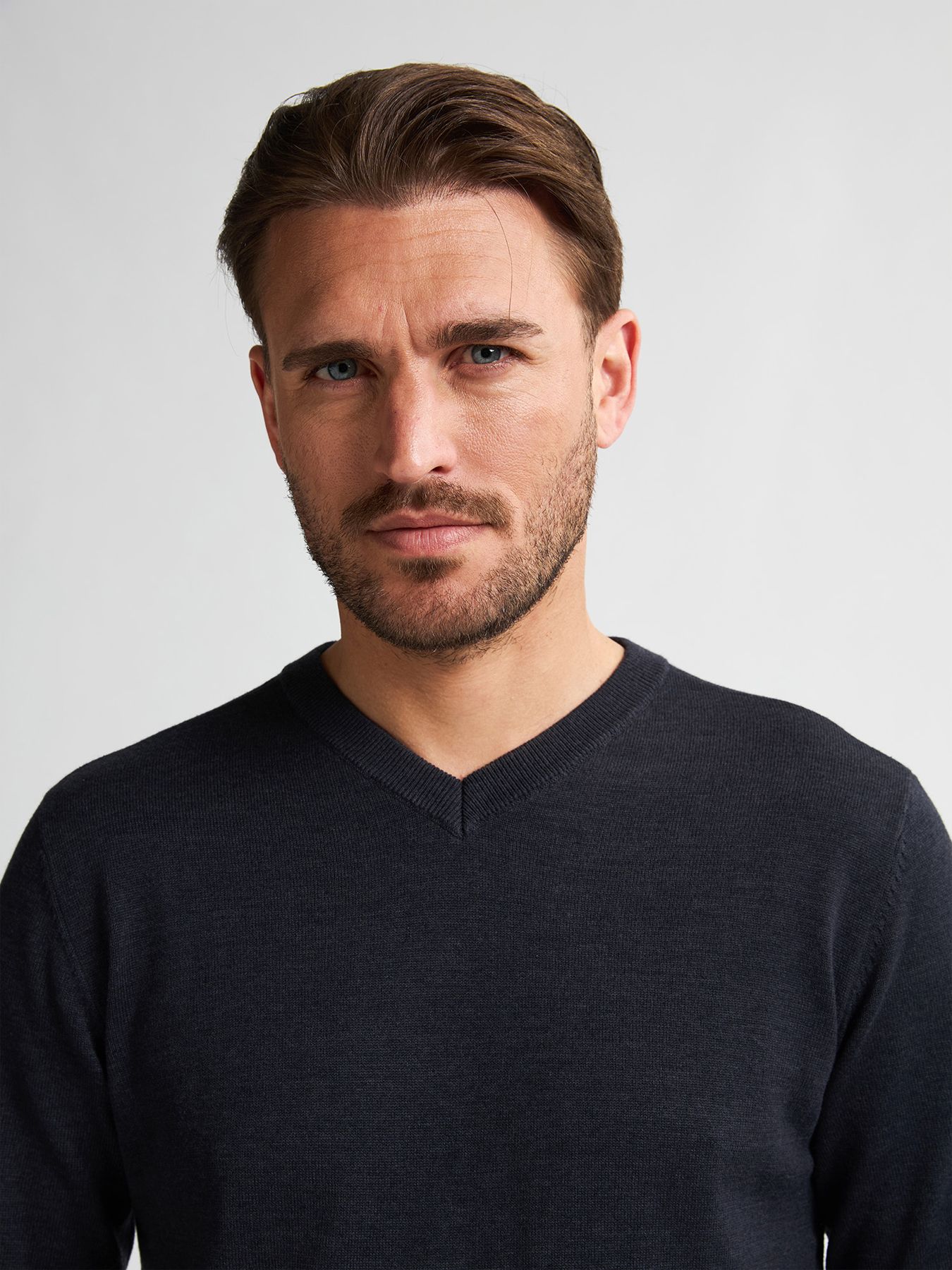 Petrol Industries Men Knitwear V-Neck Basic 5120 sky captain 2900158773079