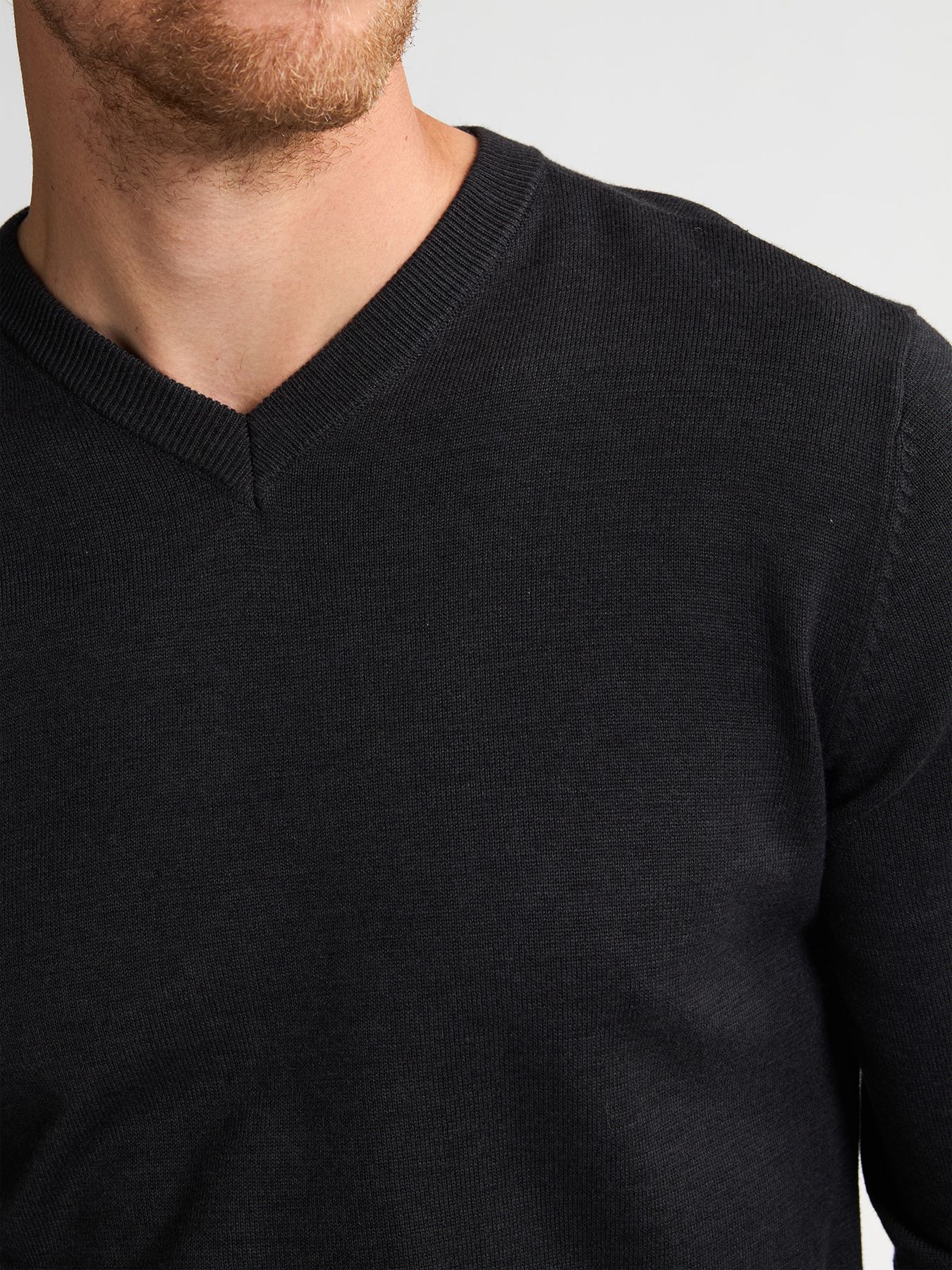 Petrol Industries Men Knitwear V-Neck Basic 9111 deep black 2900158774069