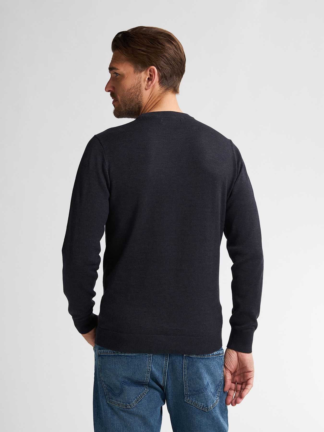 Petrol Industries Men Knitwear Round Neck Basic 5120 sky captain 2900158775073