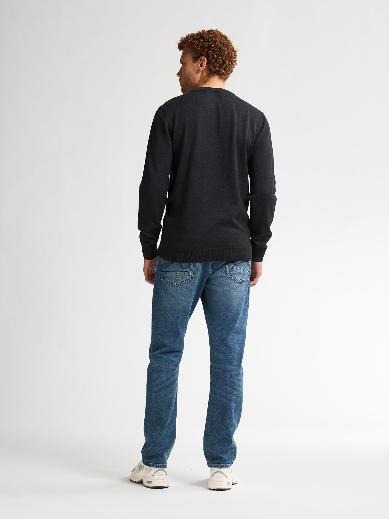 Petrol Industries Men Knitwear Round Neck Basic 9111 deep black 2900158777091