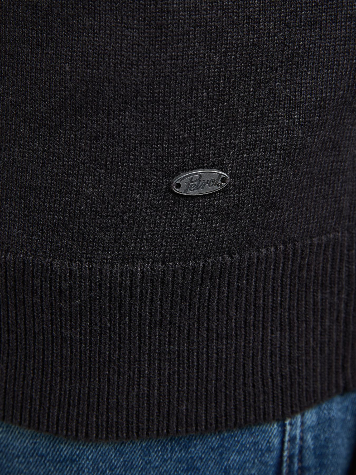 Petrol Industries Men Knitwear Round Neck Basic 9111 deep black 2900158777091