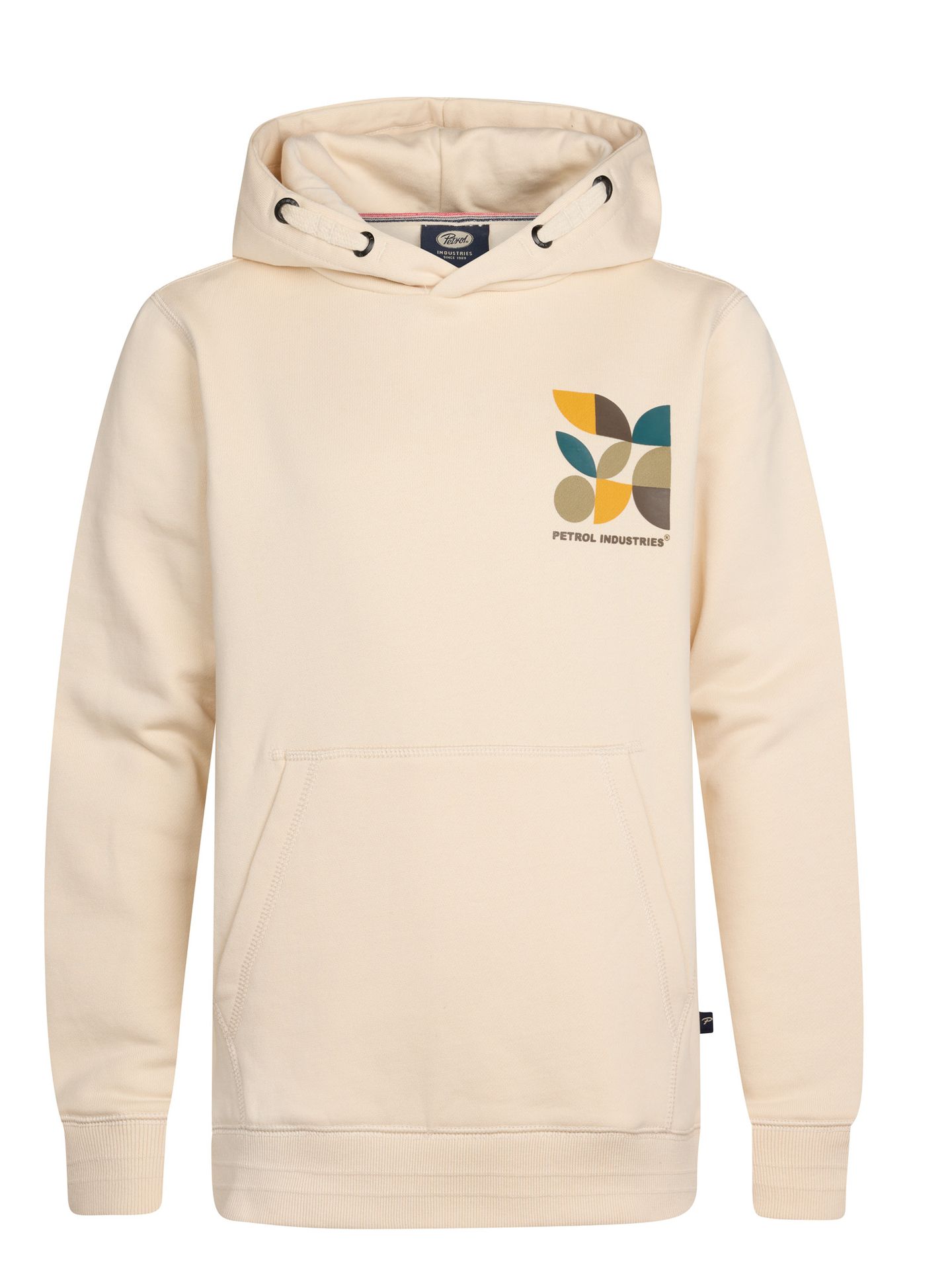 Petrol Industries Boys Sweater Hooded Print 1108 raw sand 00114374-EKA26002700000167