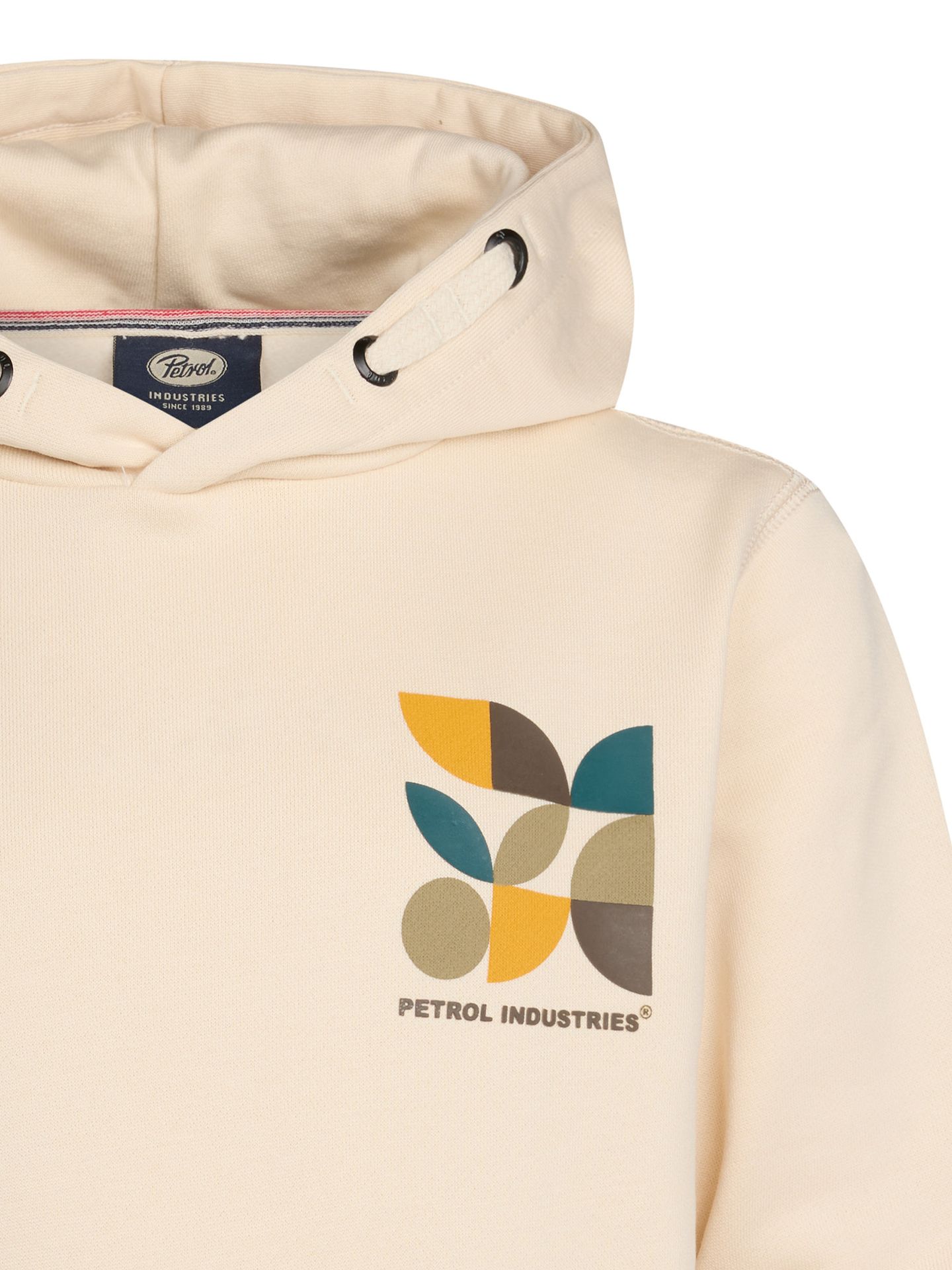 Petrol Industries Boys Sweater Hooded Print 1108 raw sand 2900158778074 Petrol Industries Boys Sweater Hooded Print 1108 raw sand 2900158778074