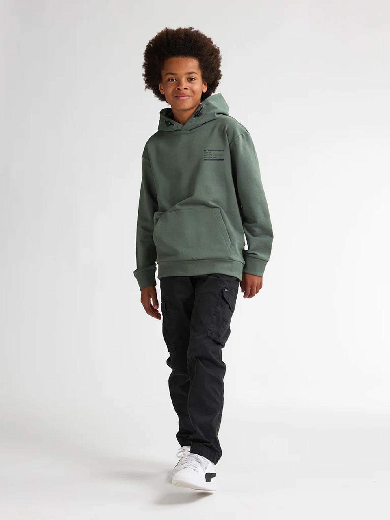 Petrol Industries Boys Sweater Hooded Print 6178 green smoke 2900158779019 Petrol Industries Boys Sweater Hooded Print 6178 green smoke 2900158779019