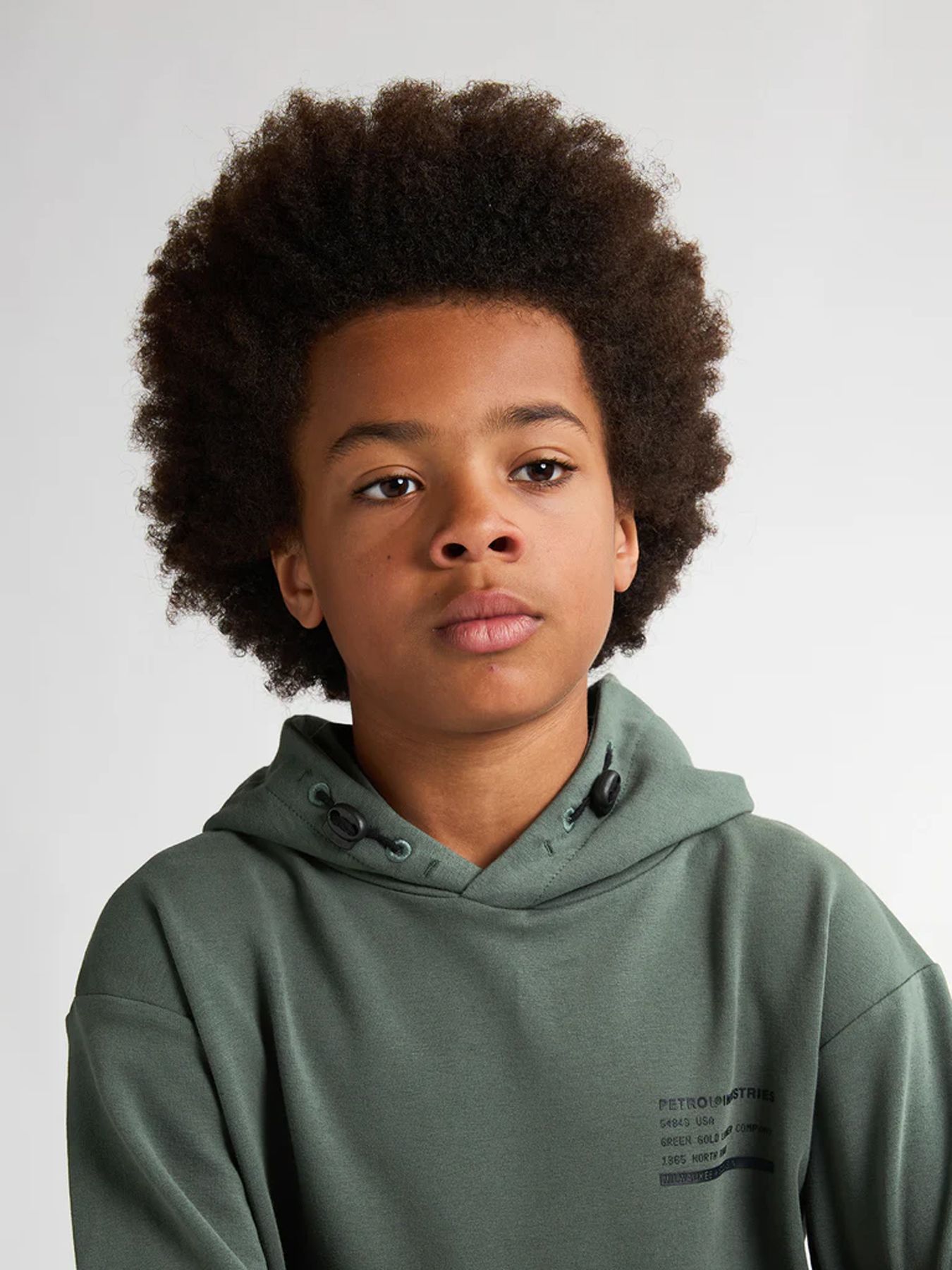 Petrol Industries Boys Sweater Hooded Print 6178 green smoke 2900158779019 Petrol Industries Boys Sweater Hooded Print 6178 green smoke 2900158779019