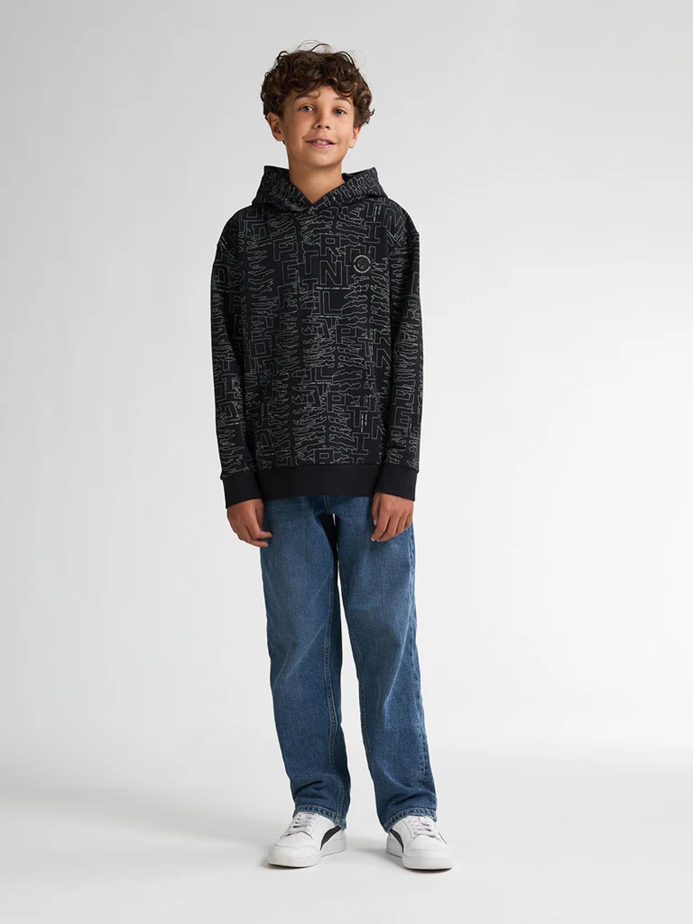 Petrol Industries Boys Sweater Hooded AOP 9111 deep black 2900158782071 Petrol Industries Boys Sweater Hooded AOP 9111 deep black 2900158782071