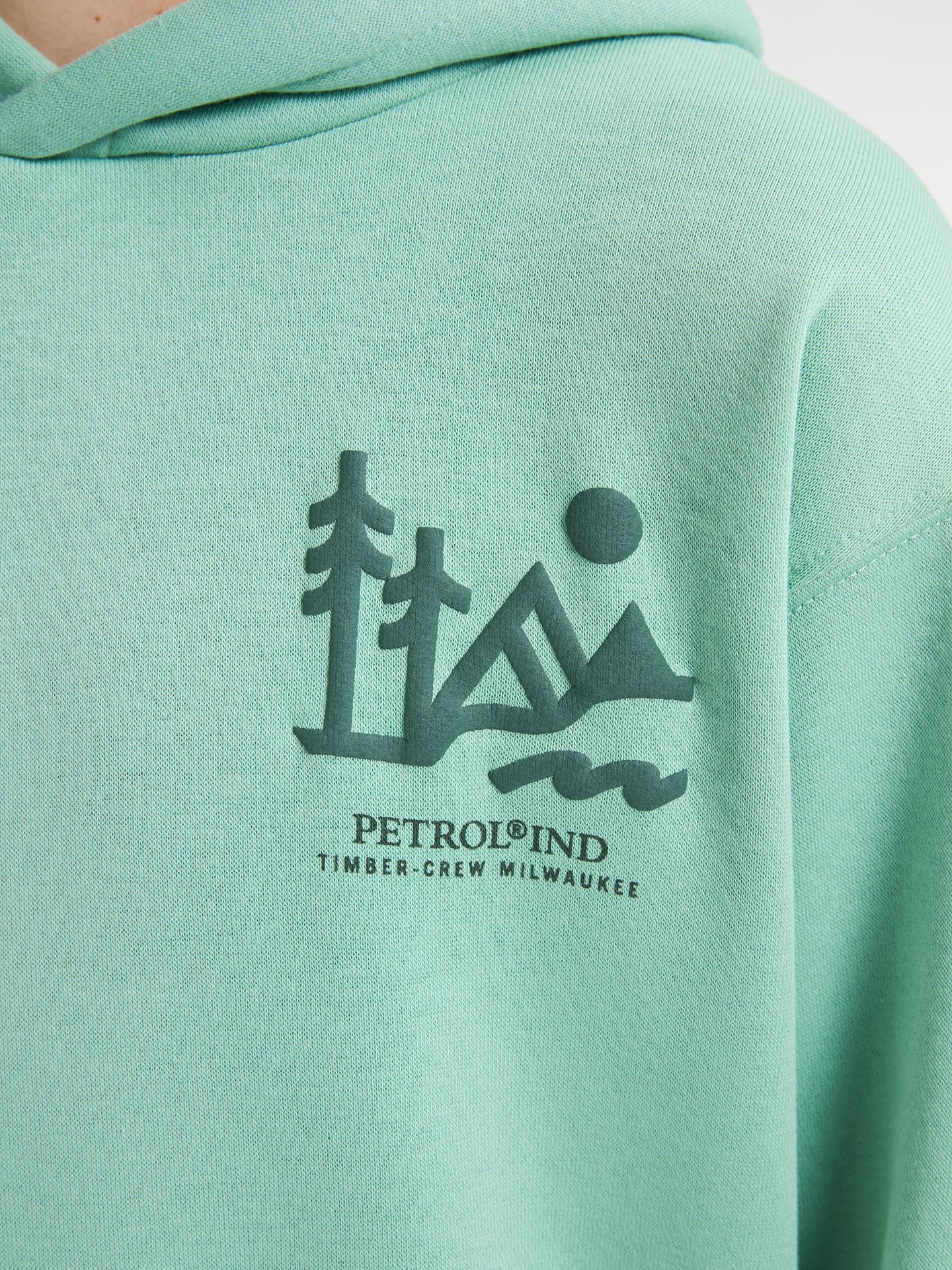 Petrol Industries Boys Sweater Hooded 5191 pale aqua 2900158787014 Petrol Industries Boys Sweater Hooded 5191 pale aqua 2900158787014