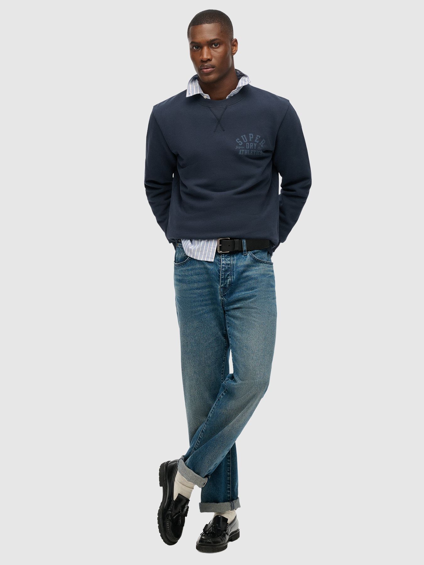 Superdry Athletic ess crew Eclipse 2900158816066