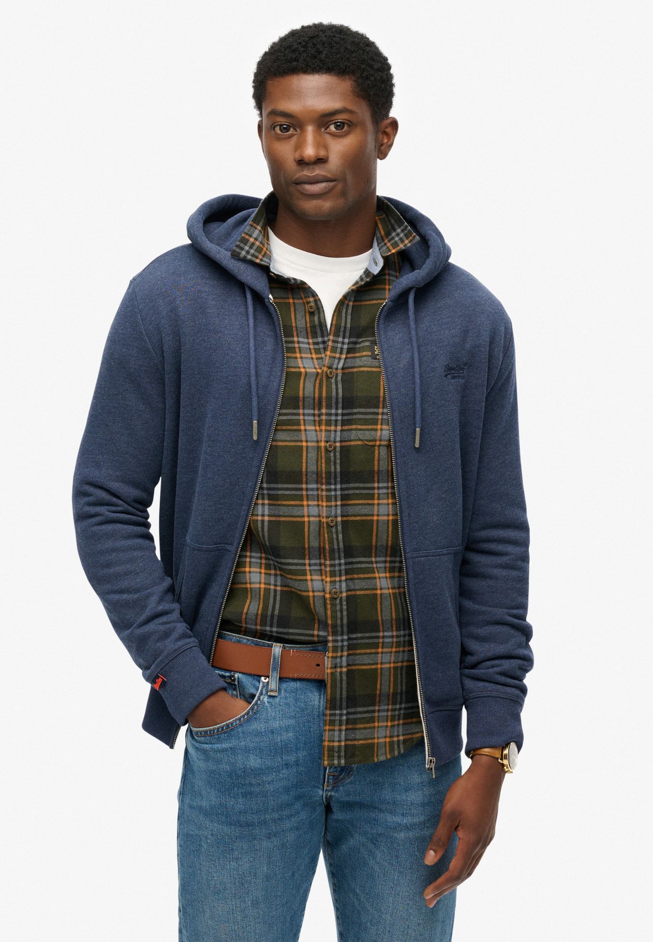 Superdry Essential logo ziphood hb b9i Heritage 00114392-B9I