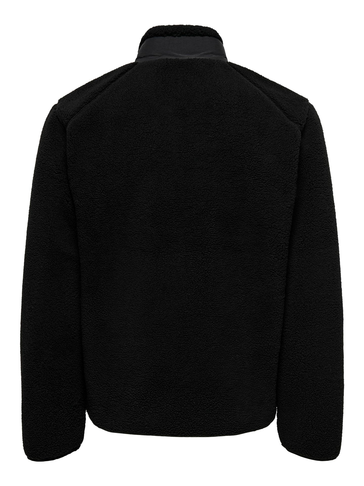 Only & Sons ONSDALLAS LIFE SHERPA JACKET OTW VD Black 2900158851036