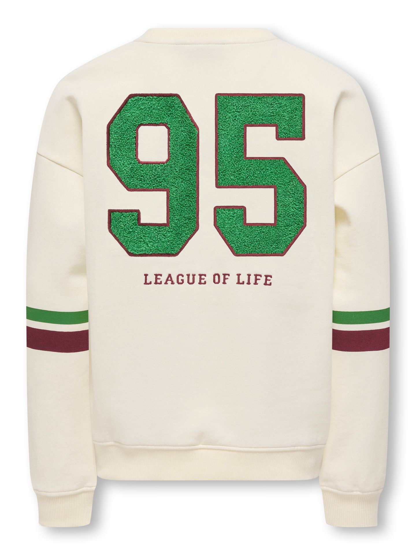 Only KOGHELLA LIFE LS O-NECK LOOSE PRINT Antique White/Ultimate 2900158839010