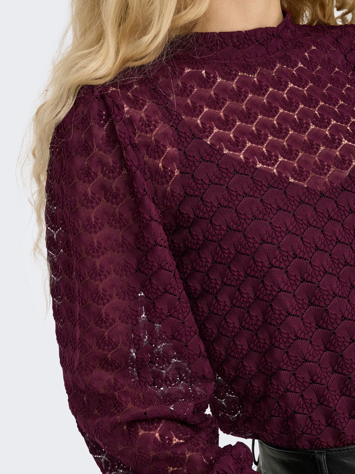 JDY JDYAVERY L/S LACE TOP JRS NOOS Fig 2900158847015