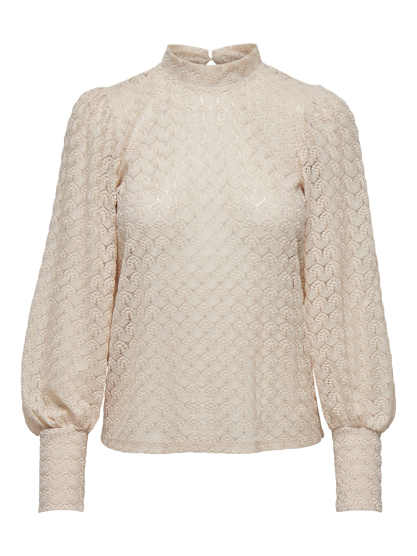 JDY JDYAVERY L/S LACE TOP JRS NOOS Sandshell 00114403-EKA26011400003067