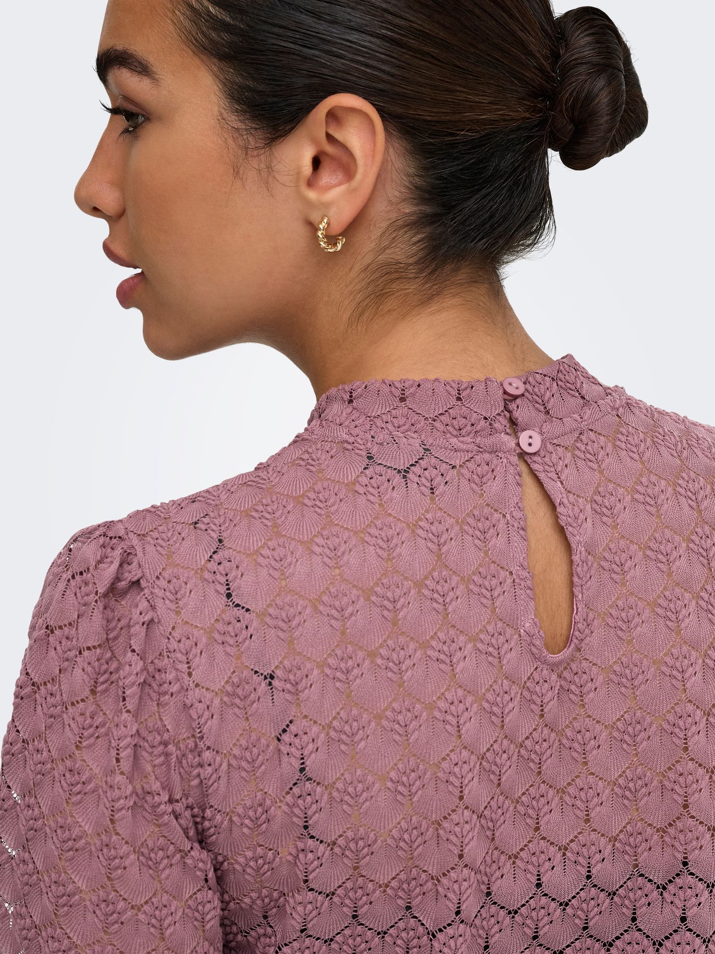 JDY JDYAVERY L/S LACE TOP JRS NOOS Grape Shake 2900168326029