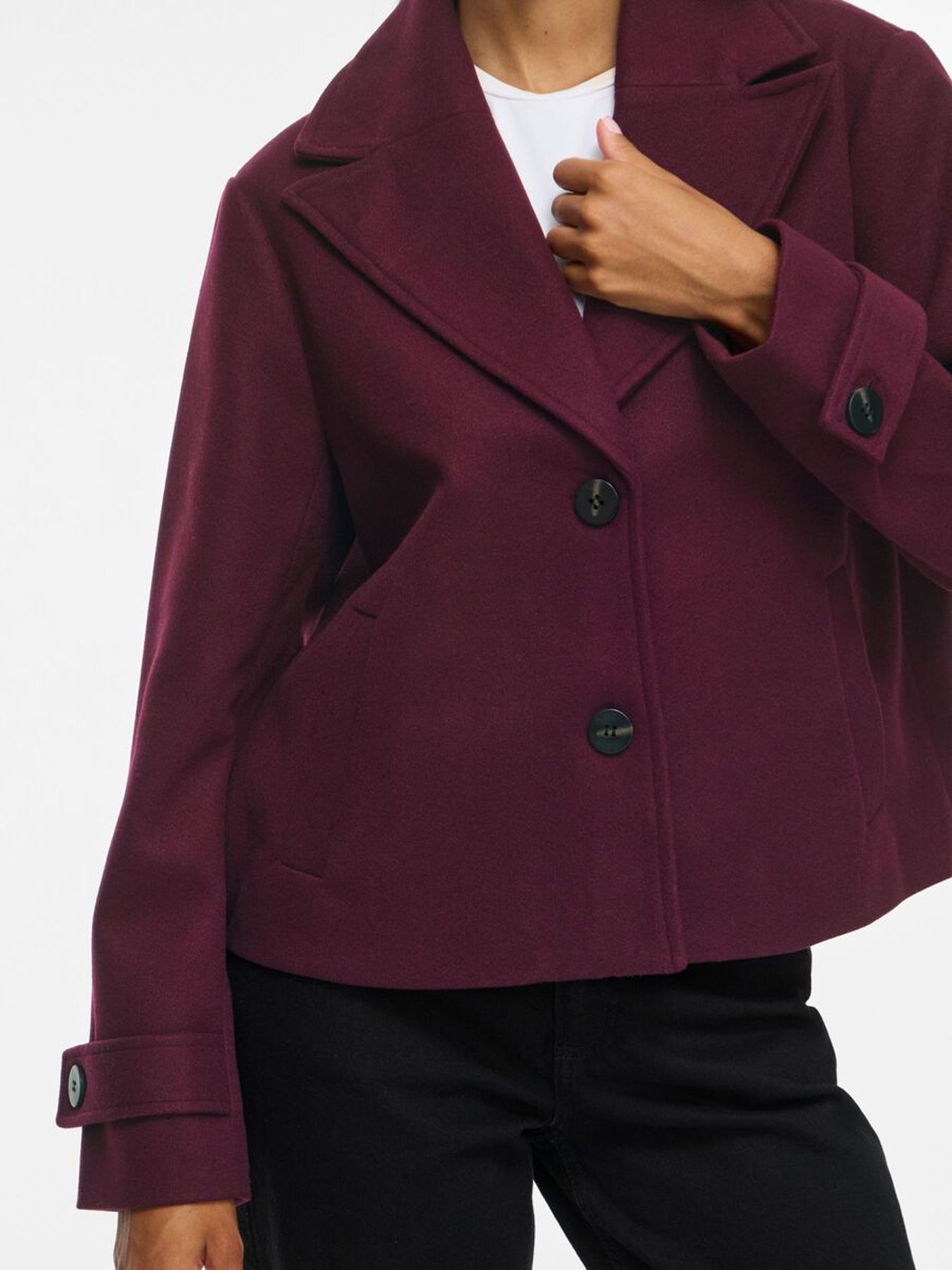 Vila VISOLO L/S SHORT JACKET/TES/1 Port Royale 2900168559021