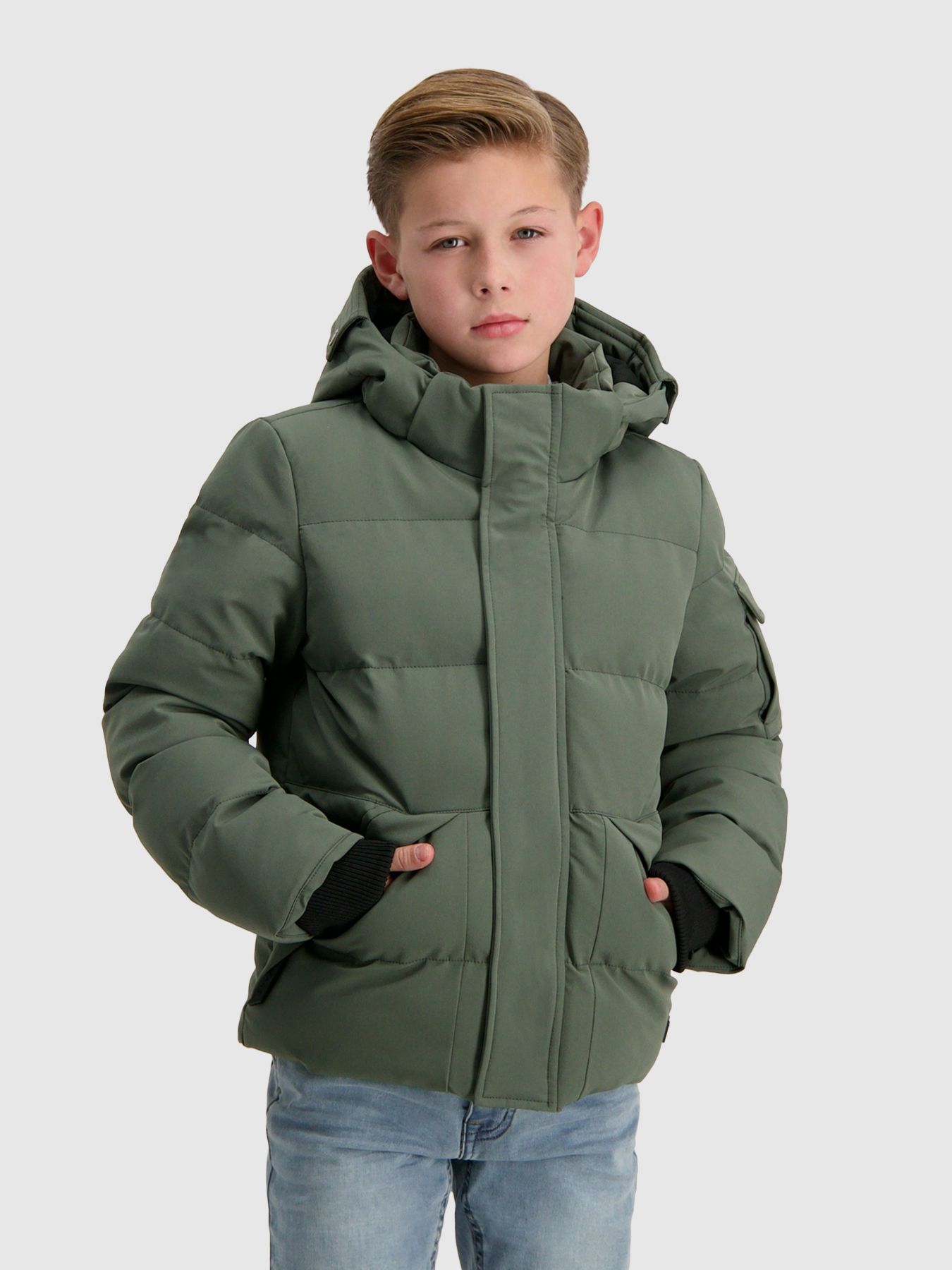 Cars jeans Kids CAMDEN Poilyester  44 moss 00114413-EKA03000200000040