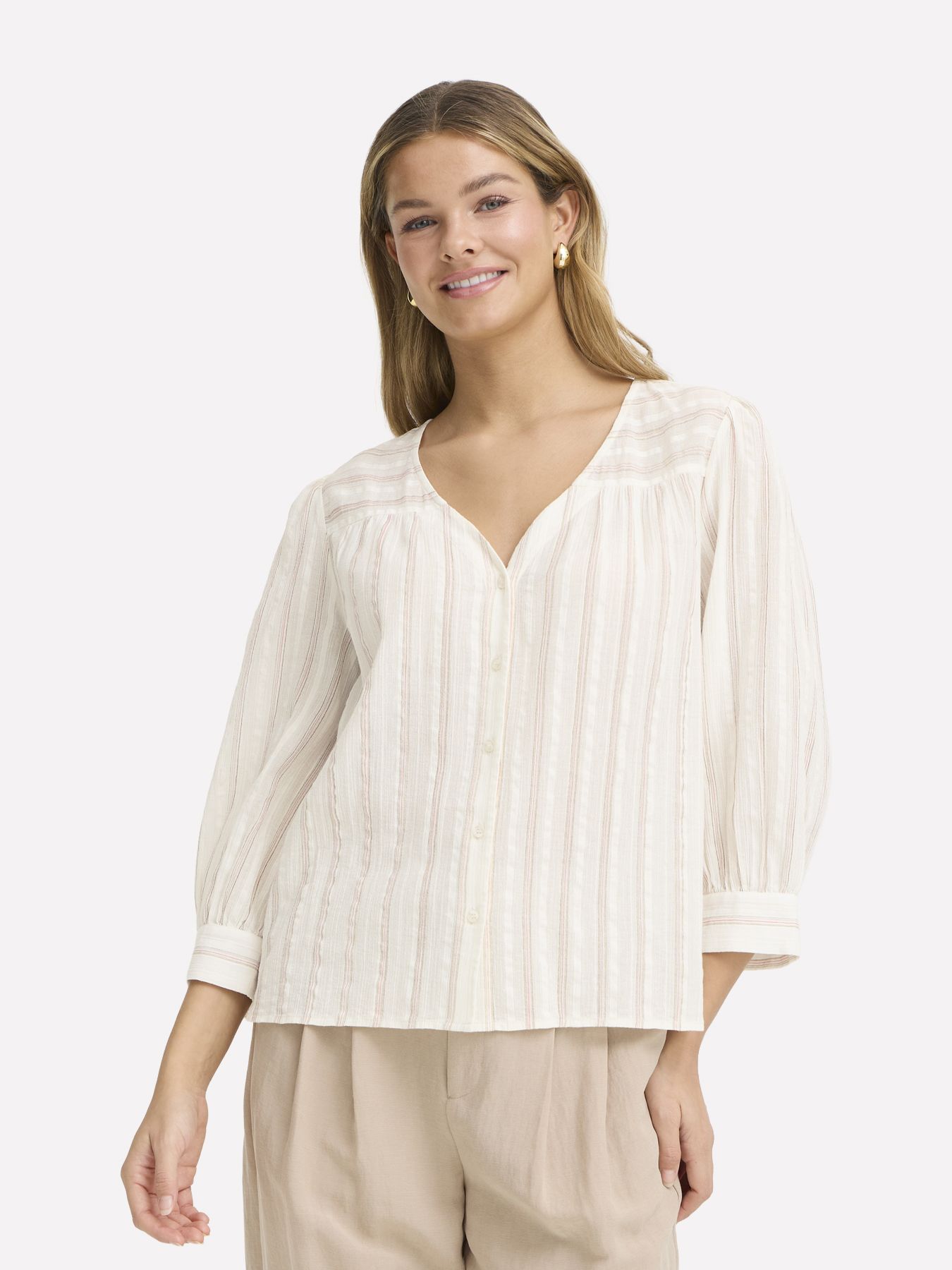 Fransa FRADI SH 1 HONEYSUCKLE STRIPES 00114450-EKA26006200000336