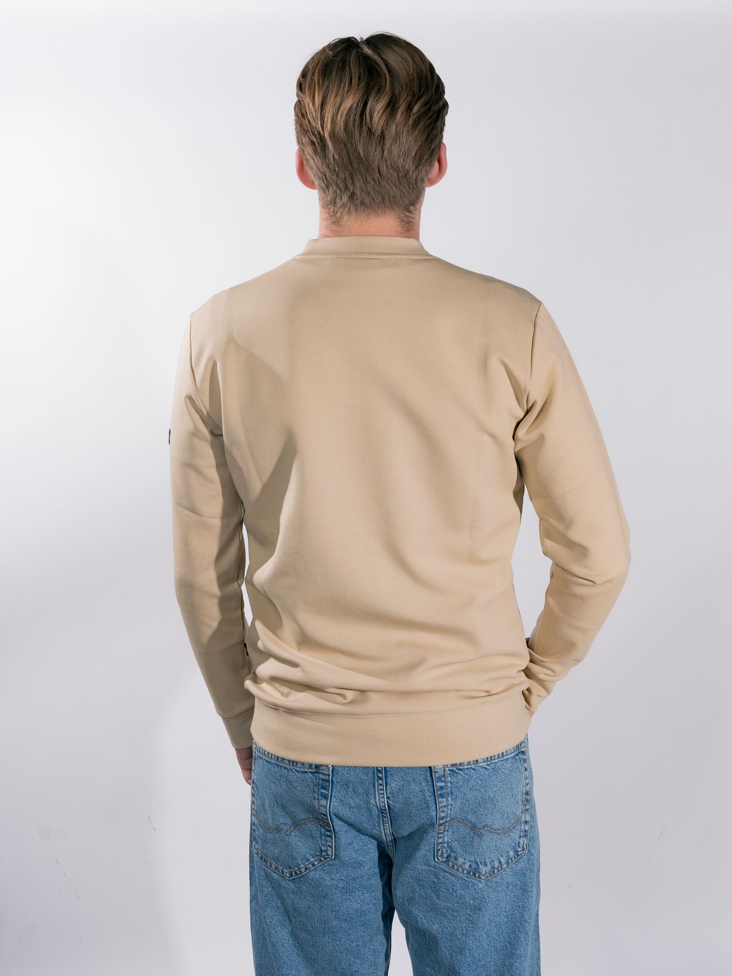 Donker Blauw Db-22 Crewneck Sand 2900158997062