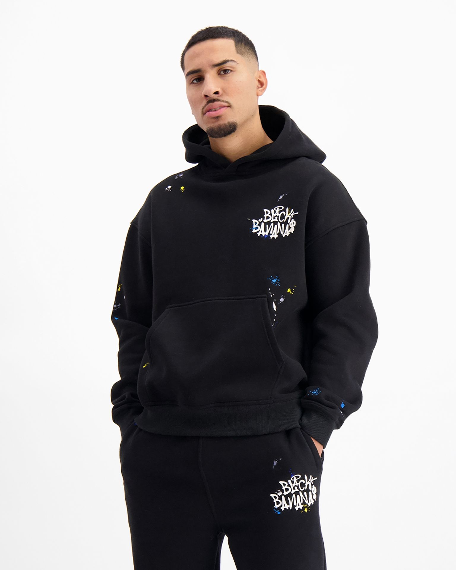 Black Bananas Painter Hoodie Black 00114478-999