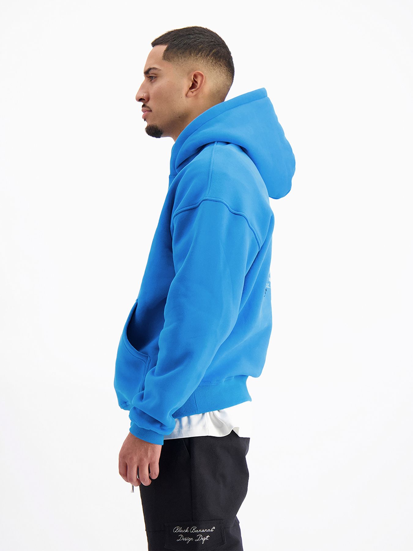 Black Bananas Liquid hoodie Blue 2900159004042
