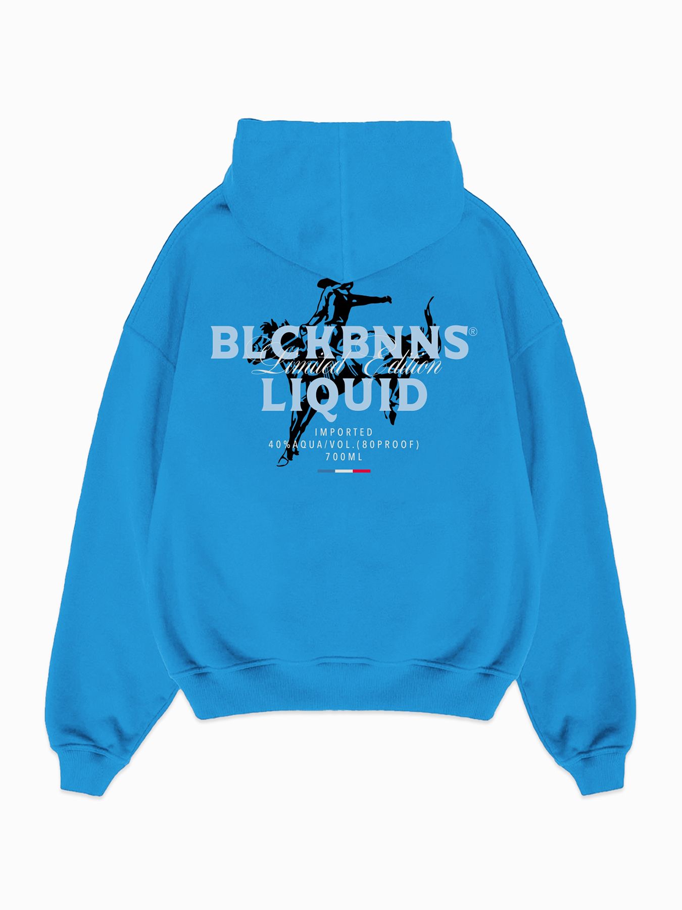 Black Bananas Liquid hoodie Blue 2900159004042