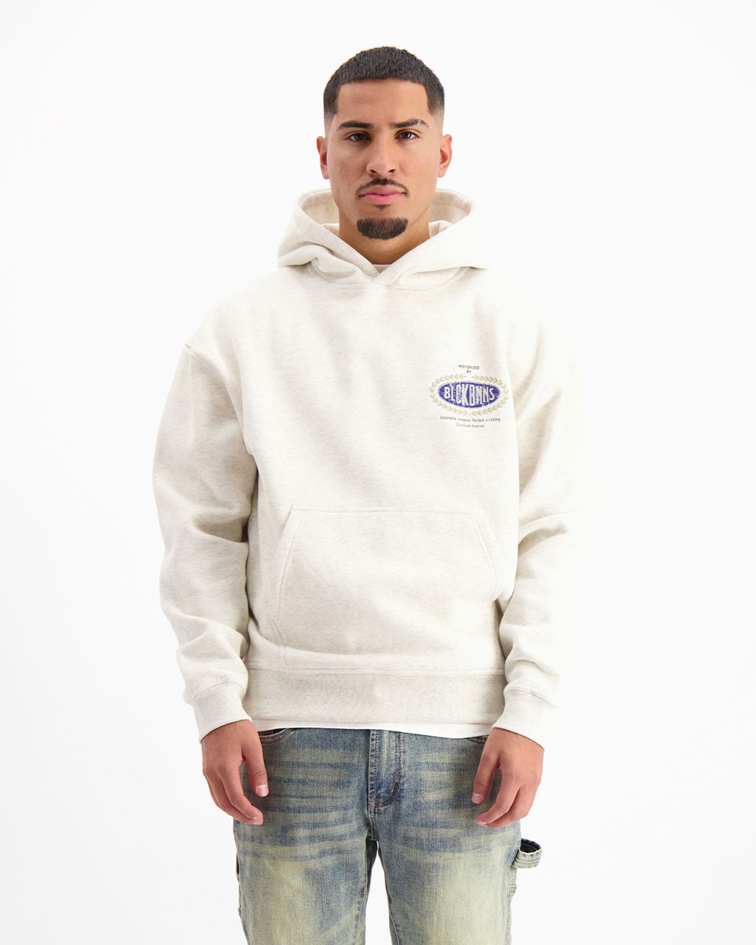 Black Bananas Automobile hoodie Beige 00114482-A3