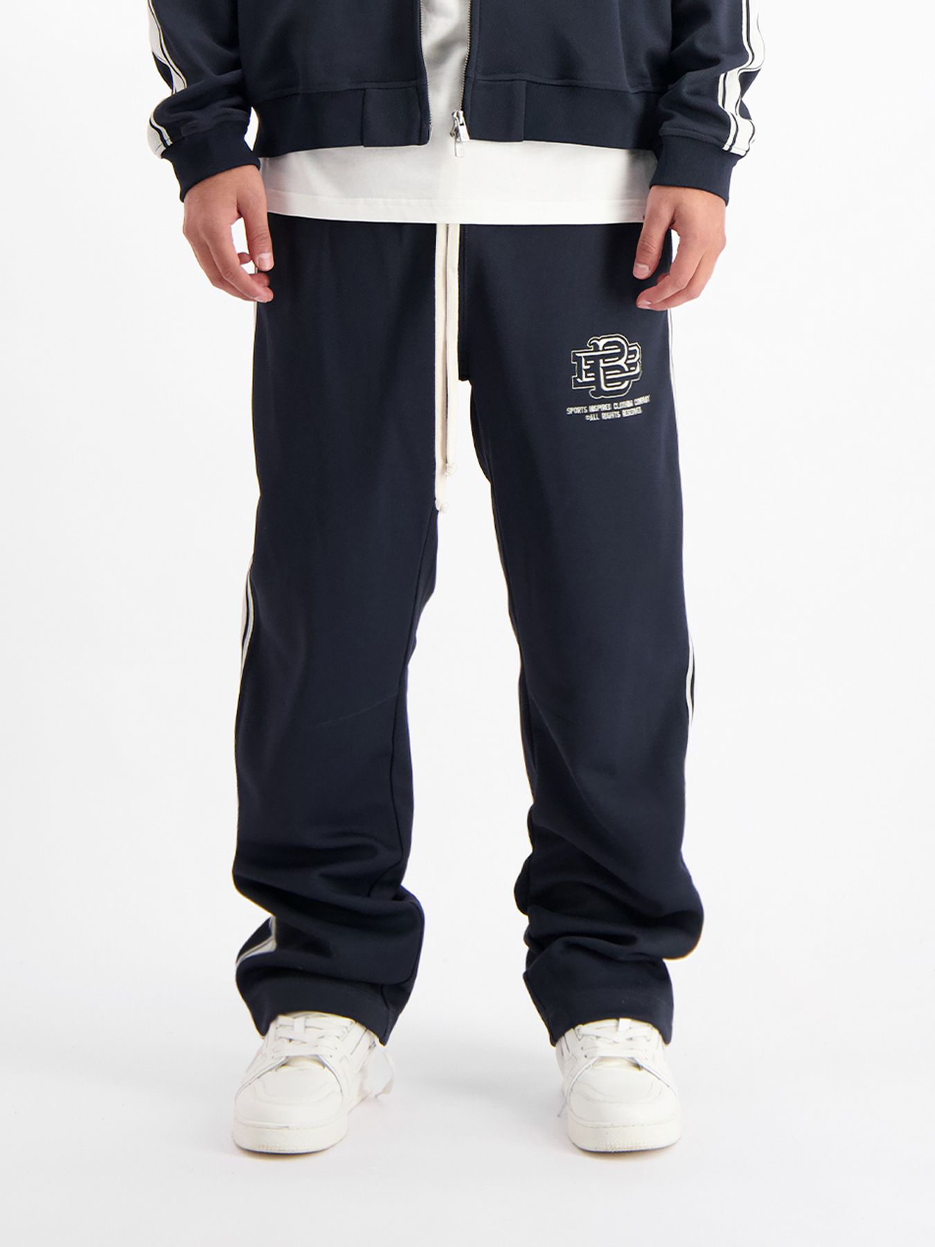 Black Bananas Monogram trackpants Navy 00114483-599