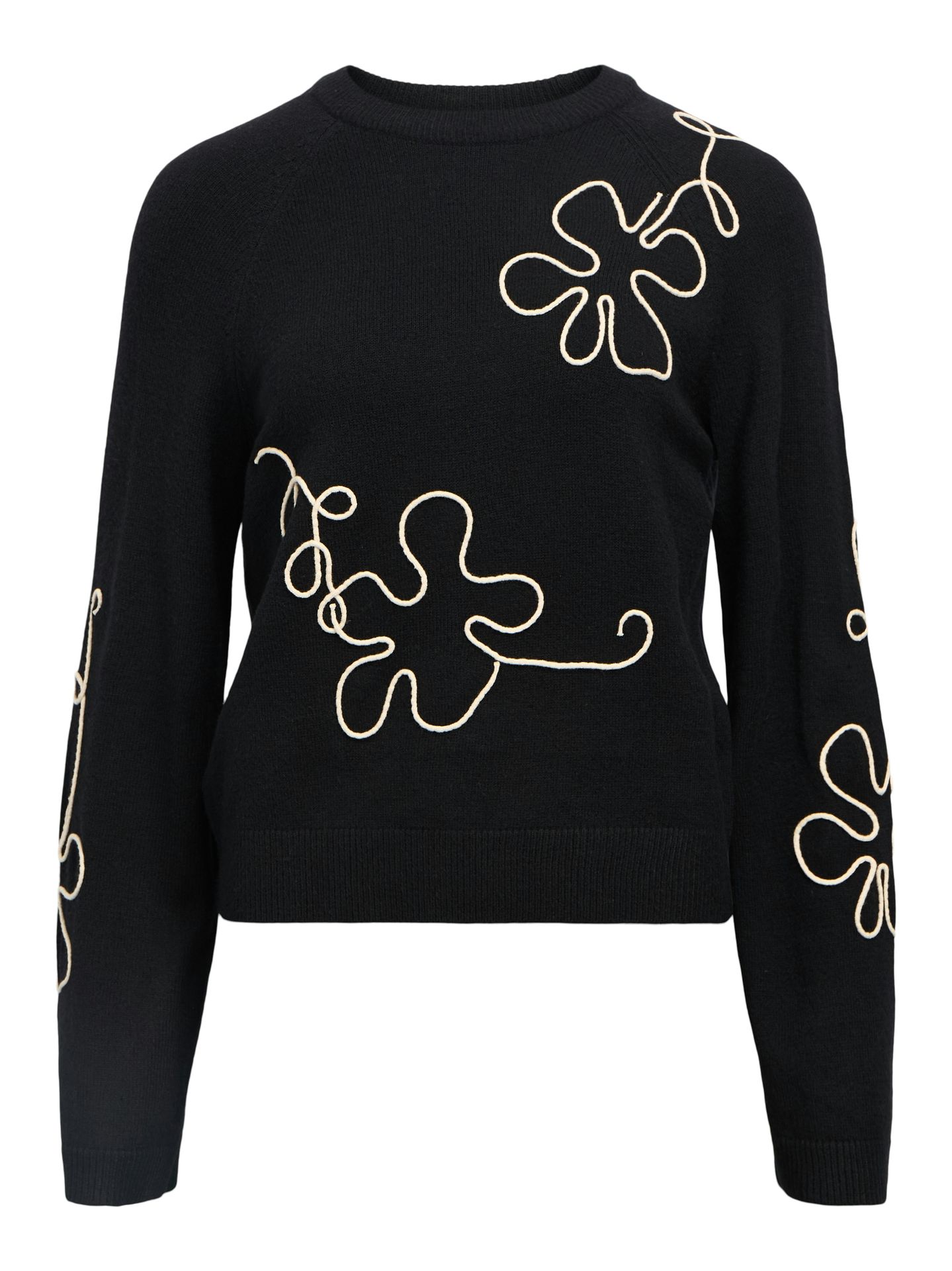 Object OBJLANEY RUBIN LS PULLOVER NOOS Black/Sandshell new floral 2900159009016