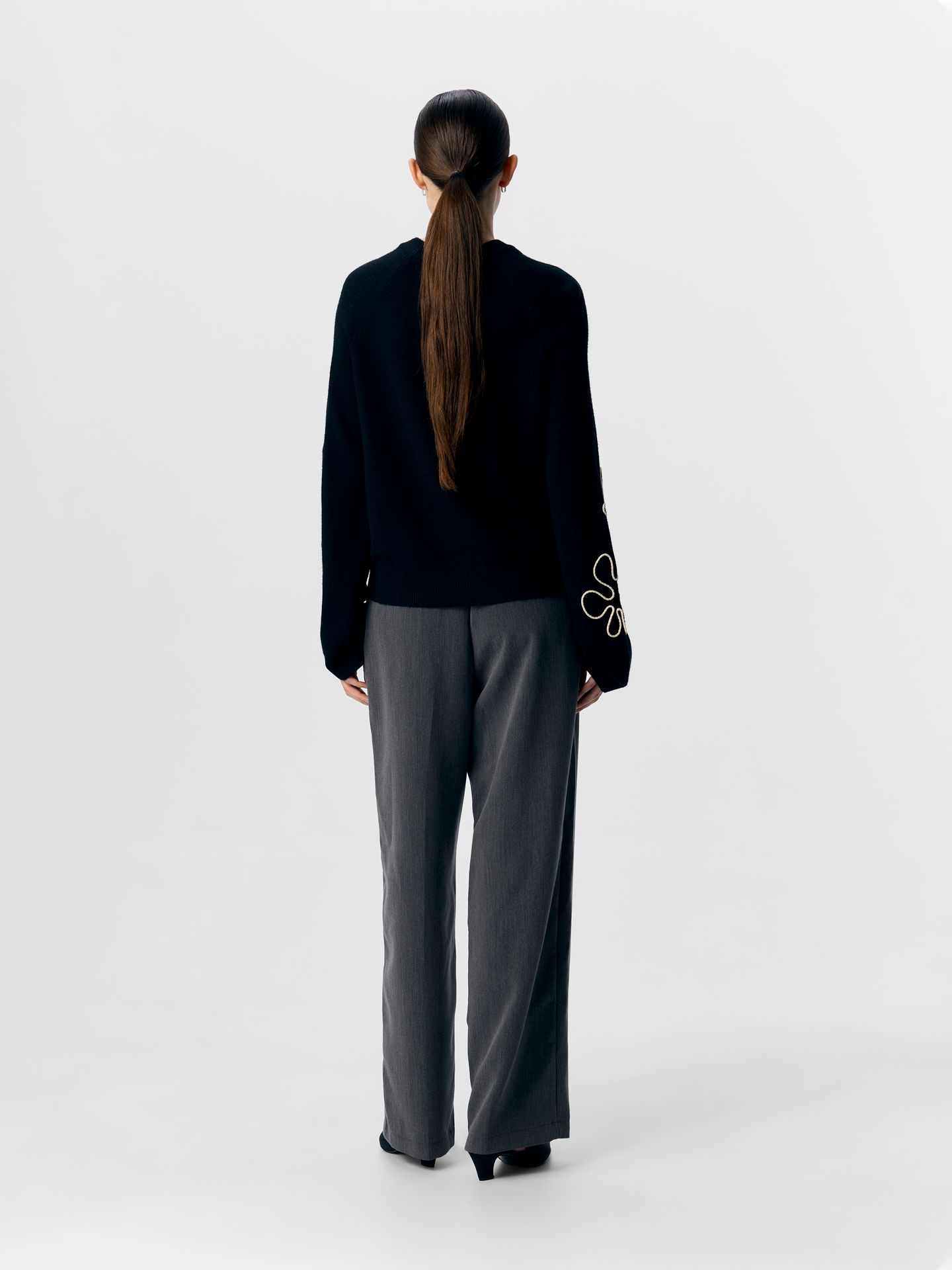 Object OBJLANEY RUBIN LS PULLOVER NOOS Black/Sandshell new floral 2900159009047