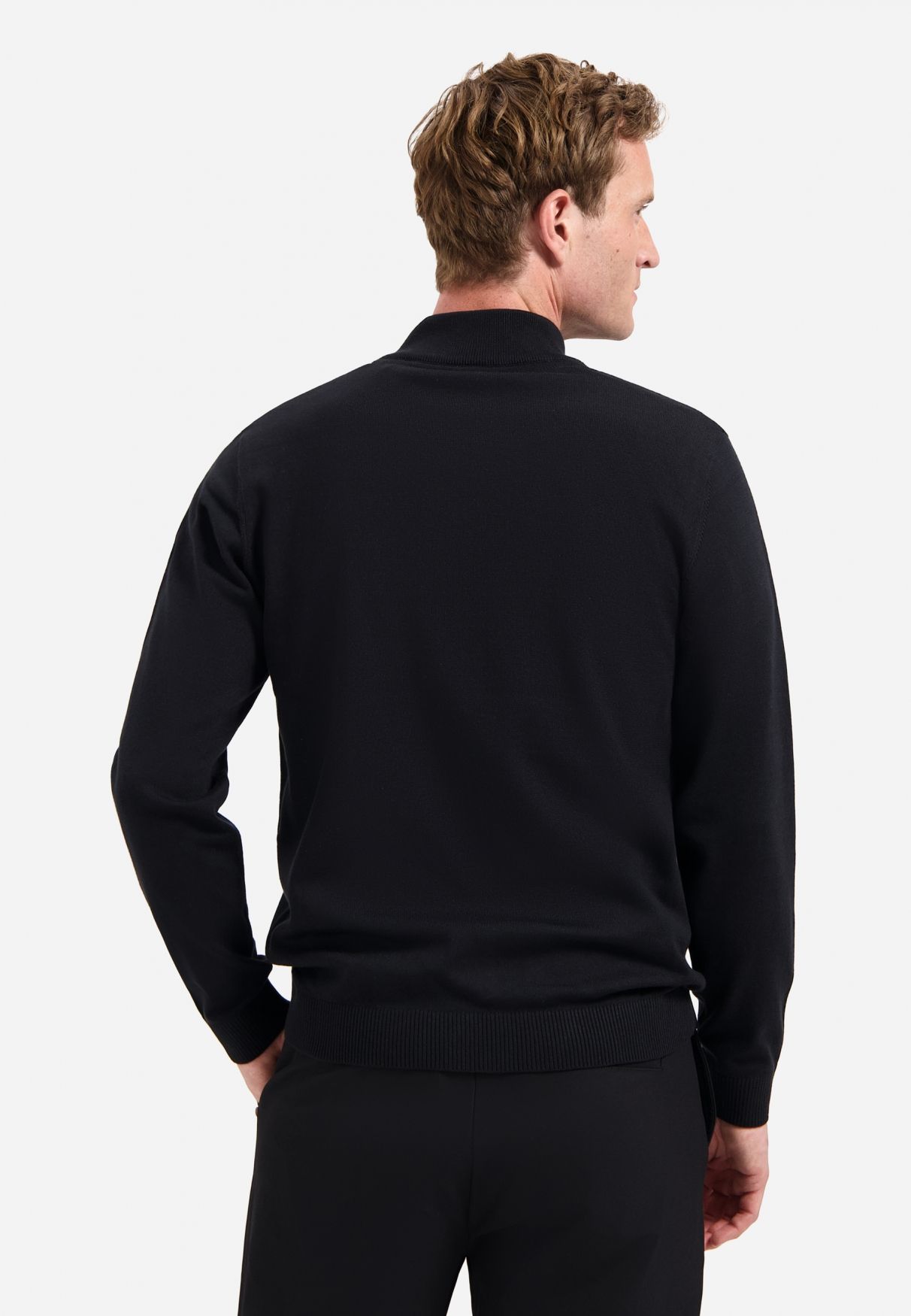 No Excess Cardigan 2 Coloured Melange 020 black 2900159052074