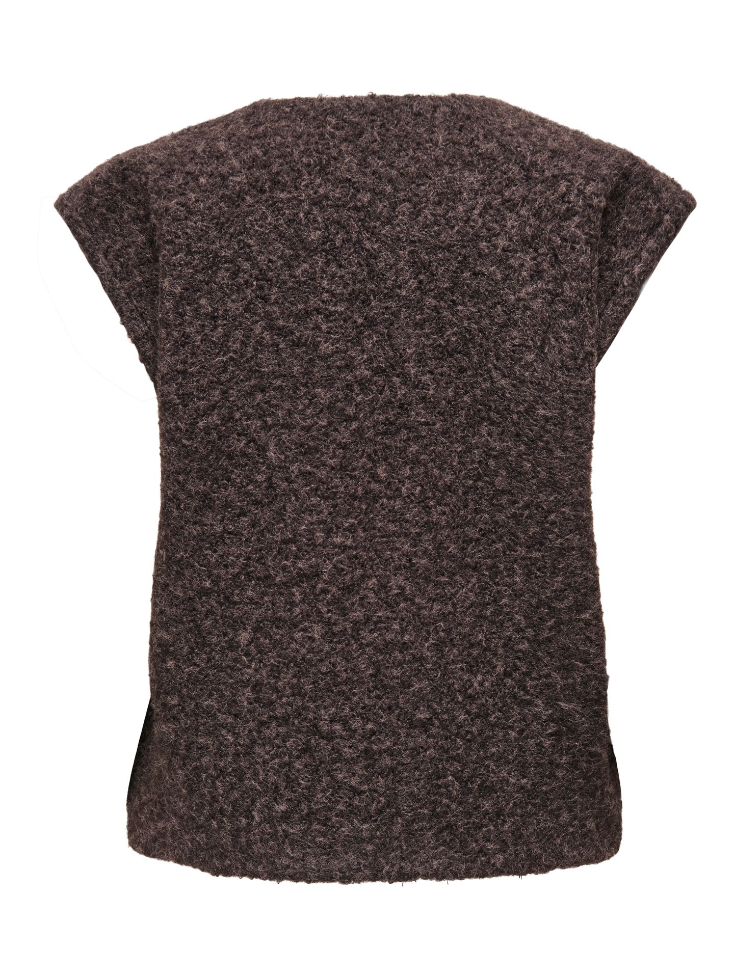 Only ONLMILA LIFE WAISTCOAT CS OTW Seal Brown/MELANGE 2900159241010