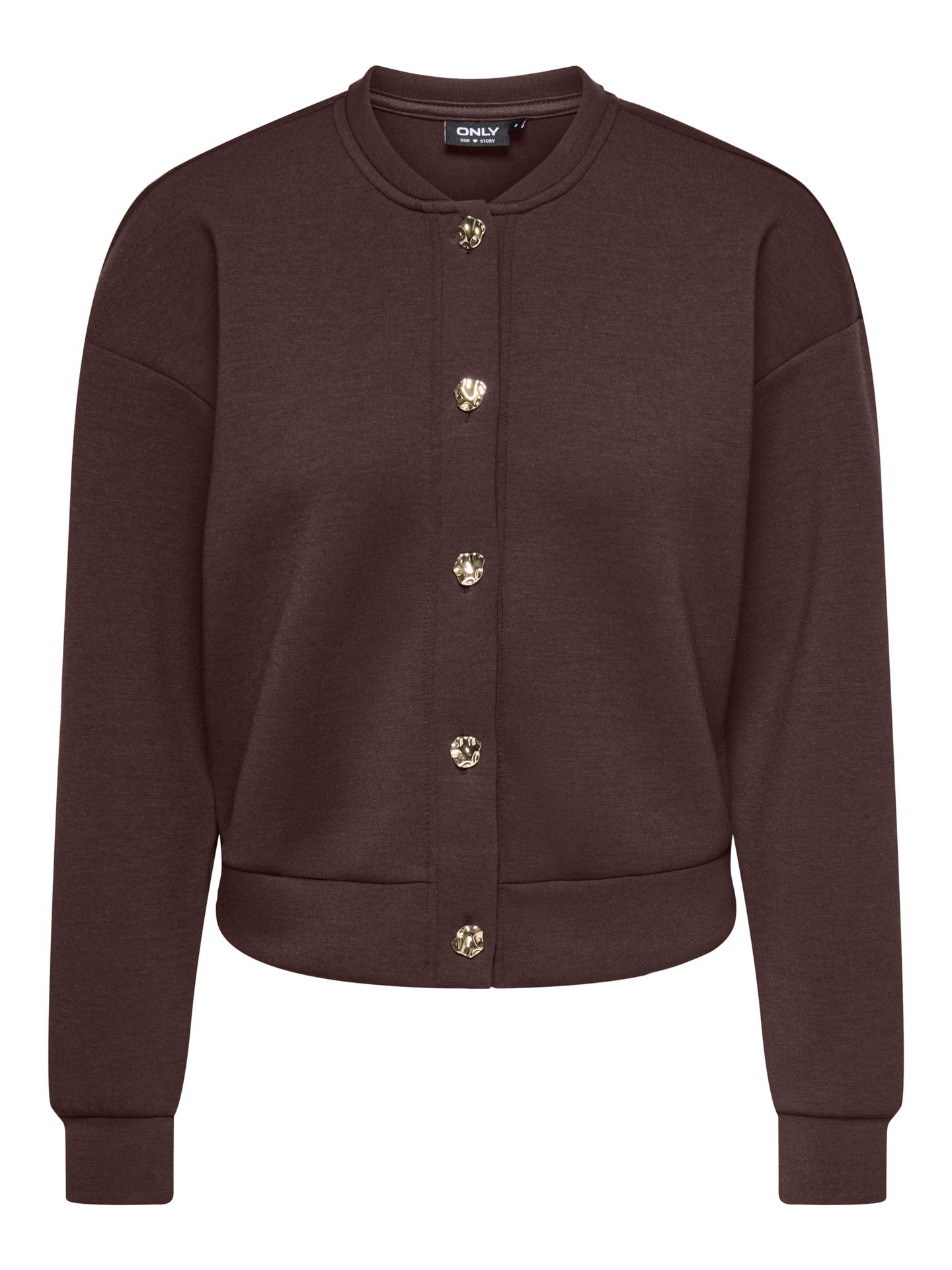 Only ONLNAOMI L/S BOMBER SWT Coffee Bean/Los Angeles - Californi 00114627-EKA26011400003596