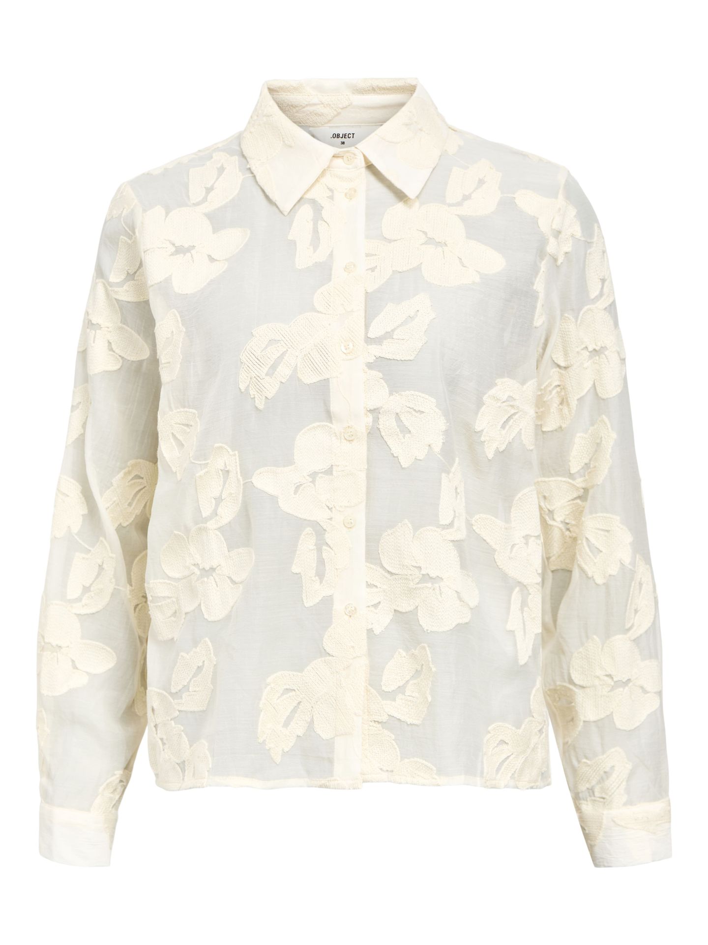 Object OBJTYLA L/S RE SHIRT CC3 White Sand 00114630-EKA22000400000103