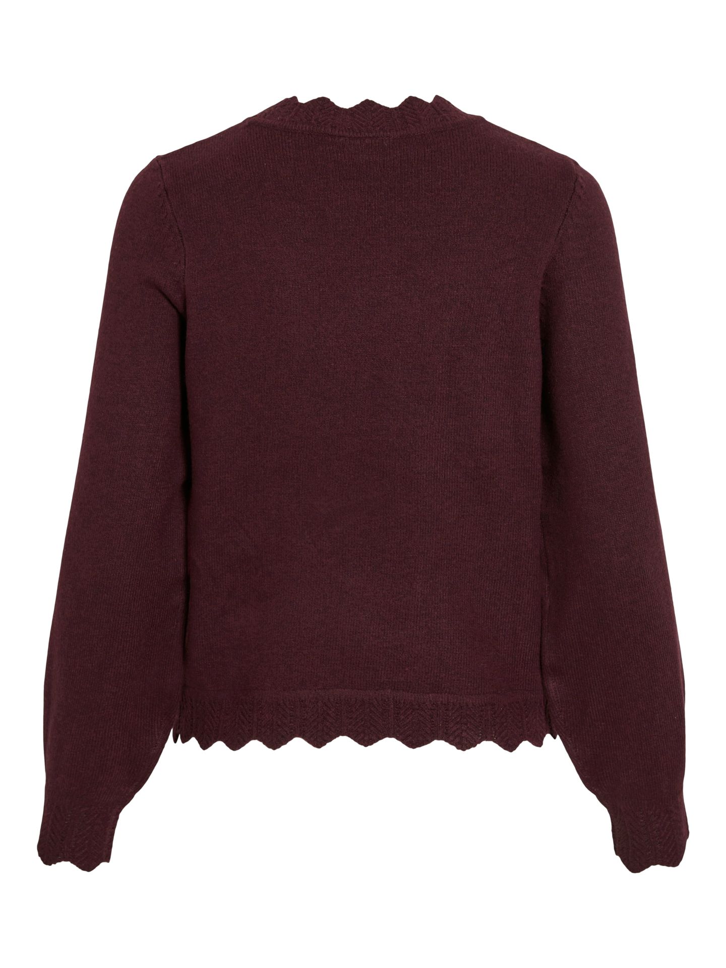 Vila VINIKOLINA O-NECK L/S KNIT TOP - NO Fig/MELANGE 2900159265023