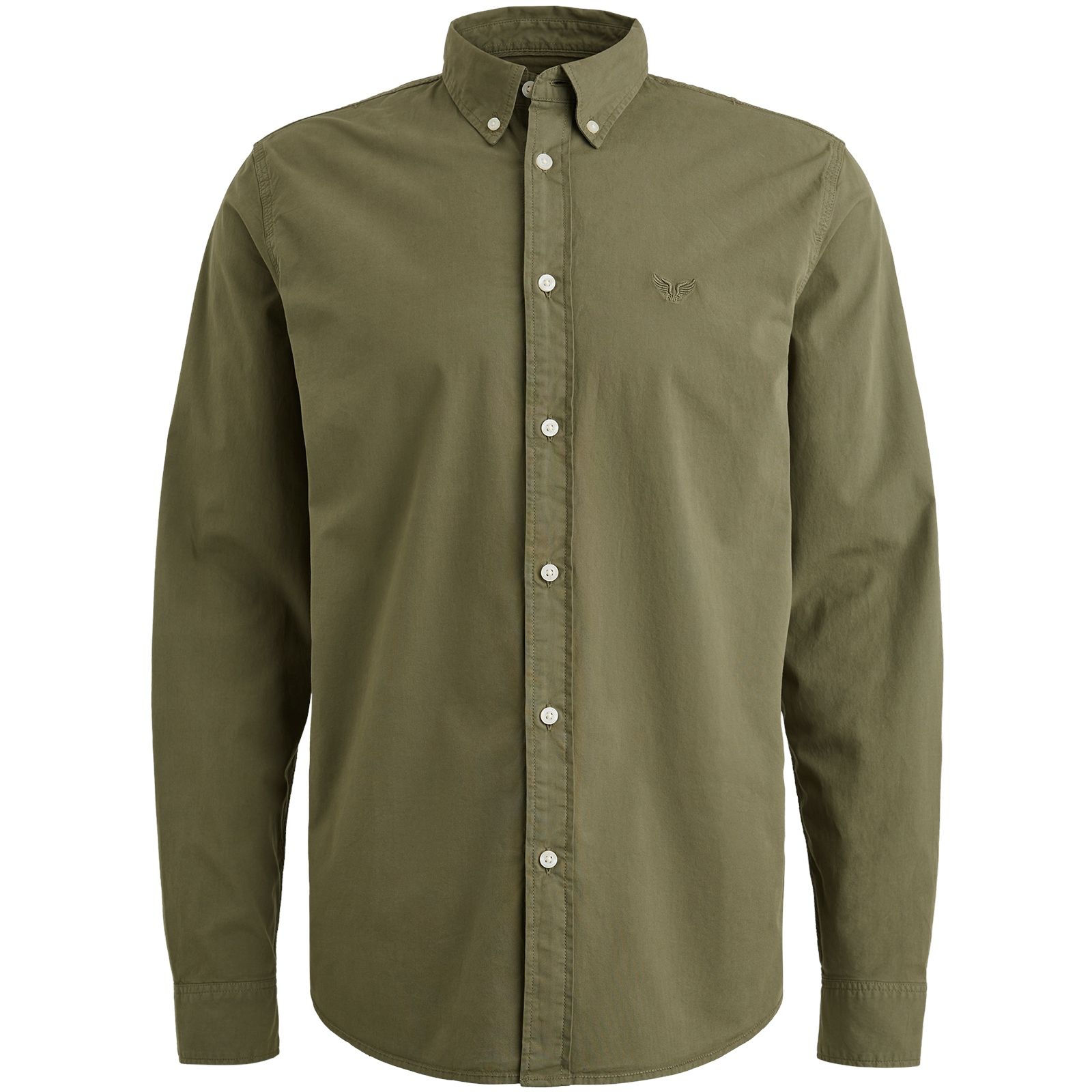 Pme Legend LONG SLEEVE SHIRT American Classic Dusty Olive 2900159331049