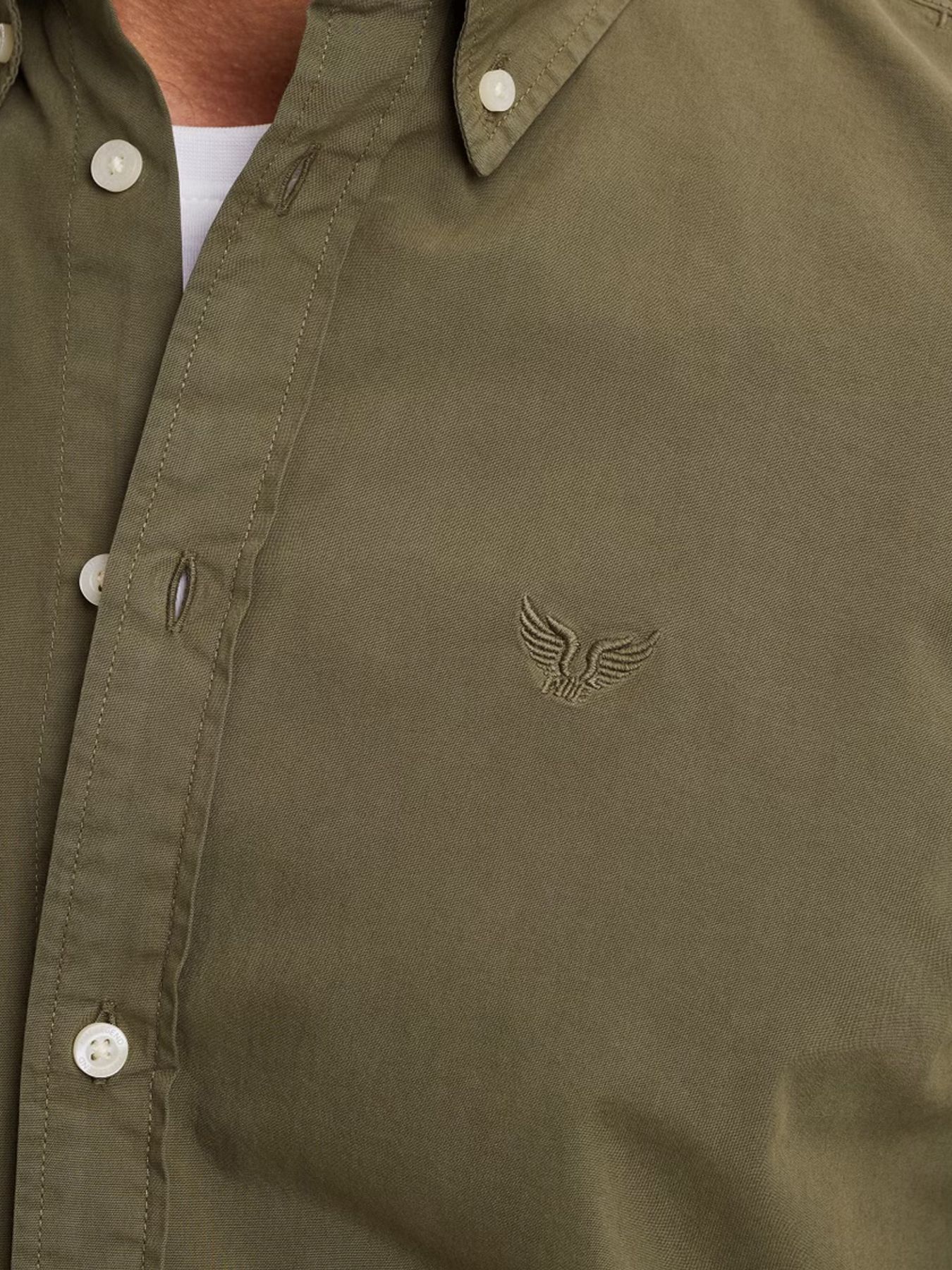 Pme Legend LONG SLEEVE SHIRT American Classic Dusty Olive 2900159331032