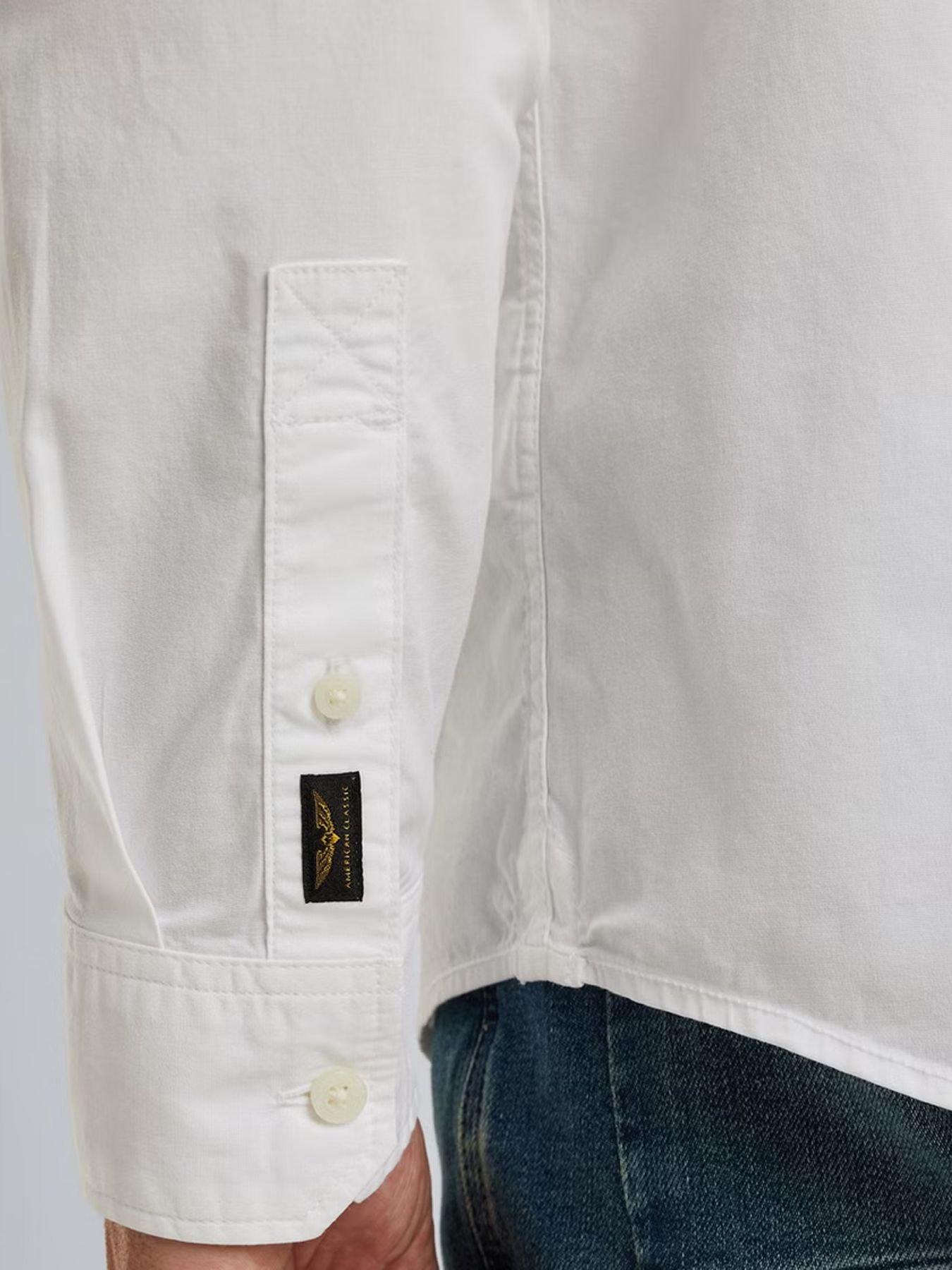 Pme Legend LONG SLEEVE SHIRT American Classic Bright White 2900159332022
