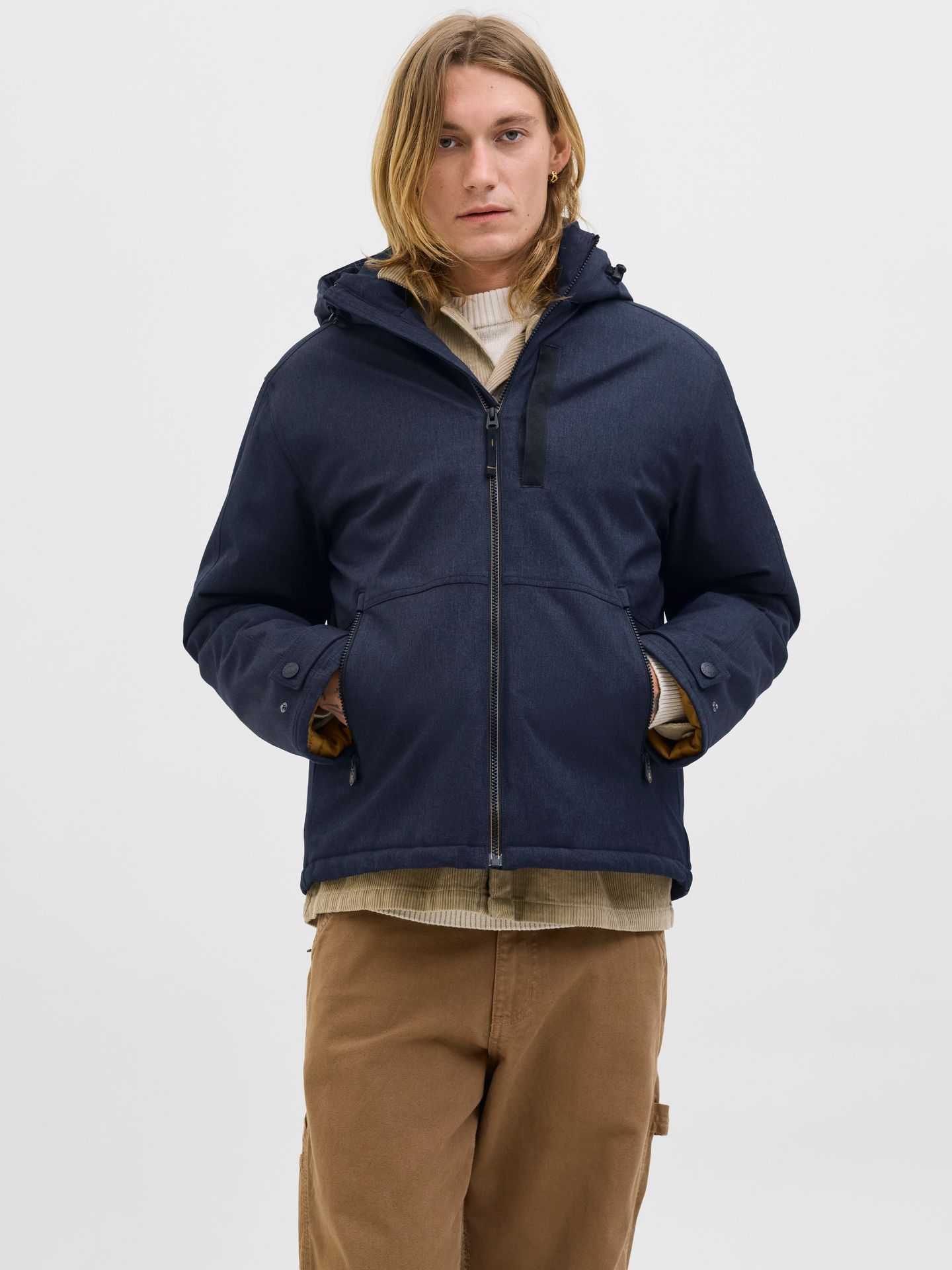Jack & Jones JJEPARKER DOVER JACKET SN Sky Captain 00114679-EKA26011400000887