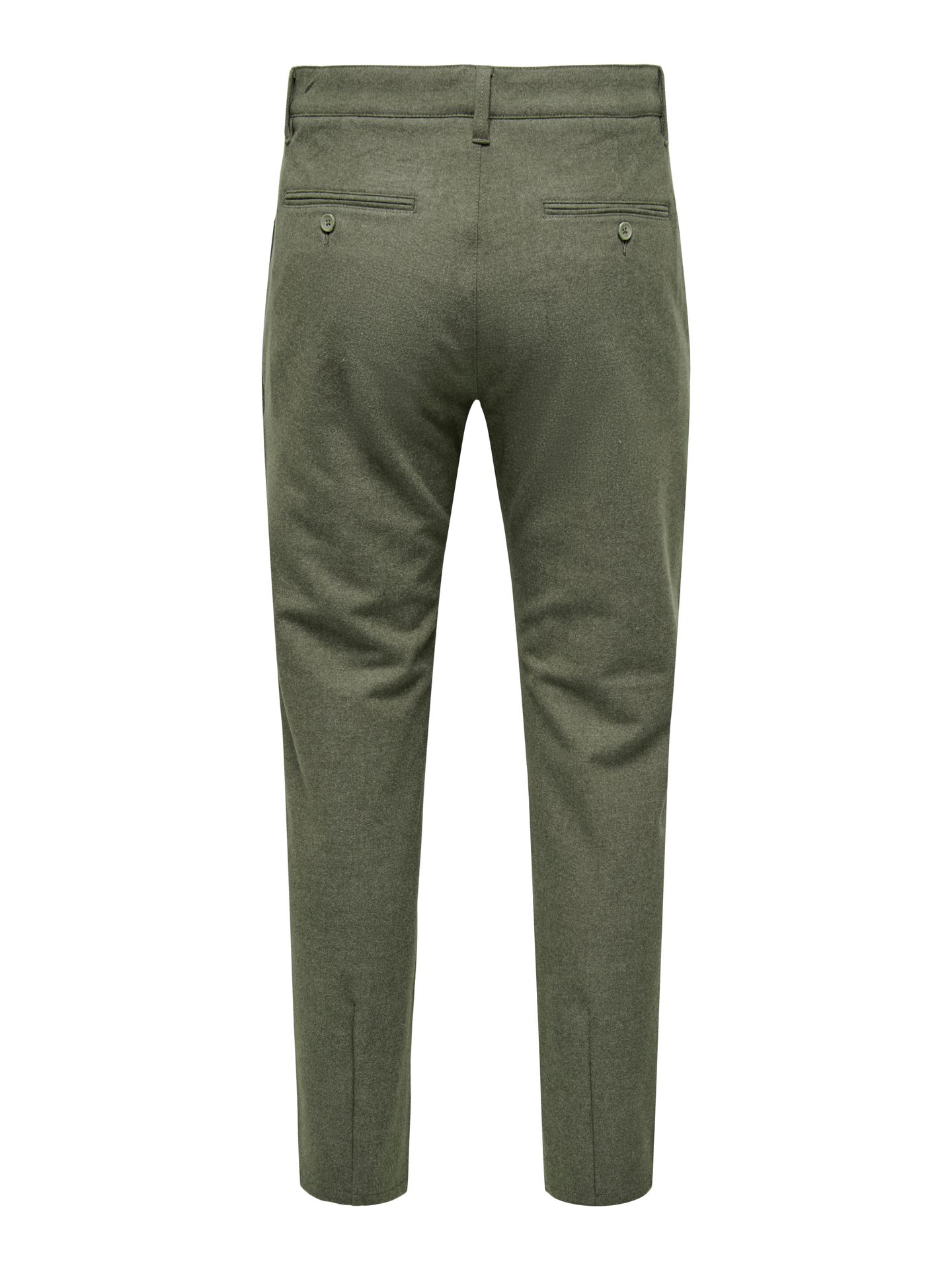 Only & Sons ONSMARK SLIM BRUSH PIQUE 0353 PANTS Olive Night 00114682-EKA26011400000239
