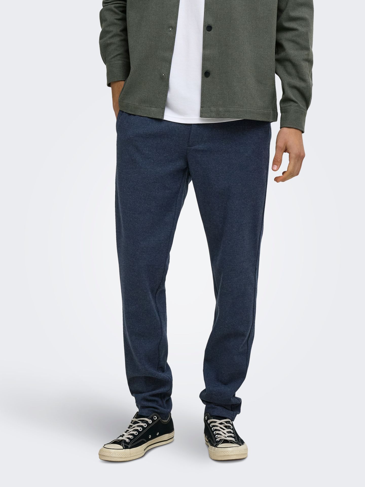 Only & Sons ONSMARK SLIM BRUSH PIQUE 0353 PANTS Blue Nights 2900159348016