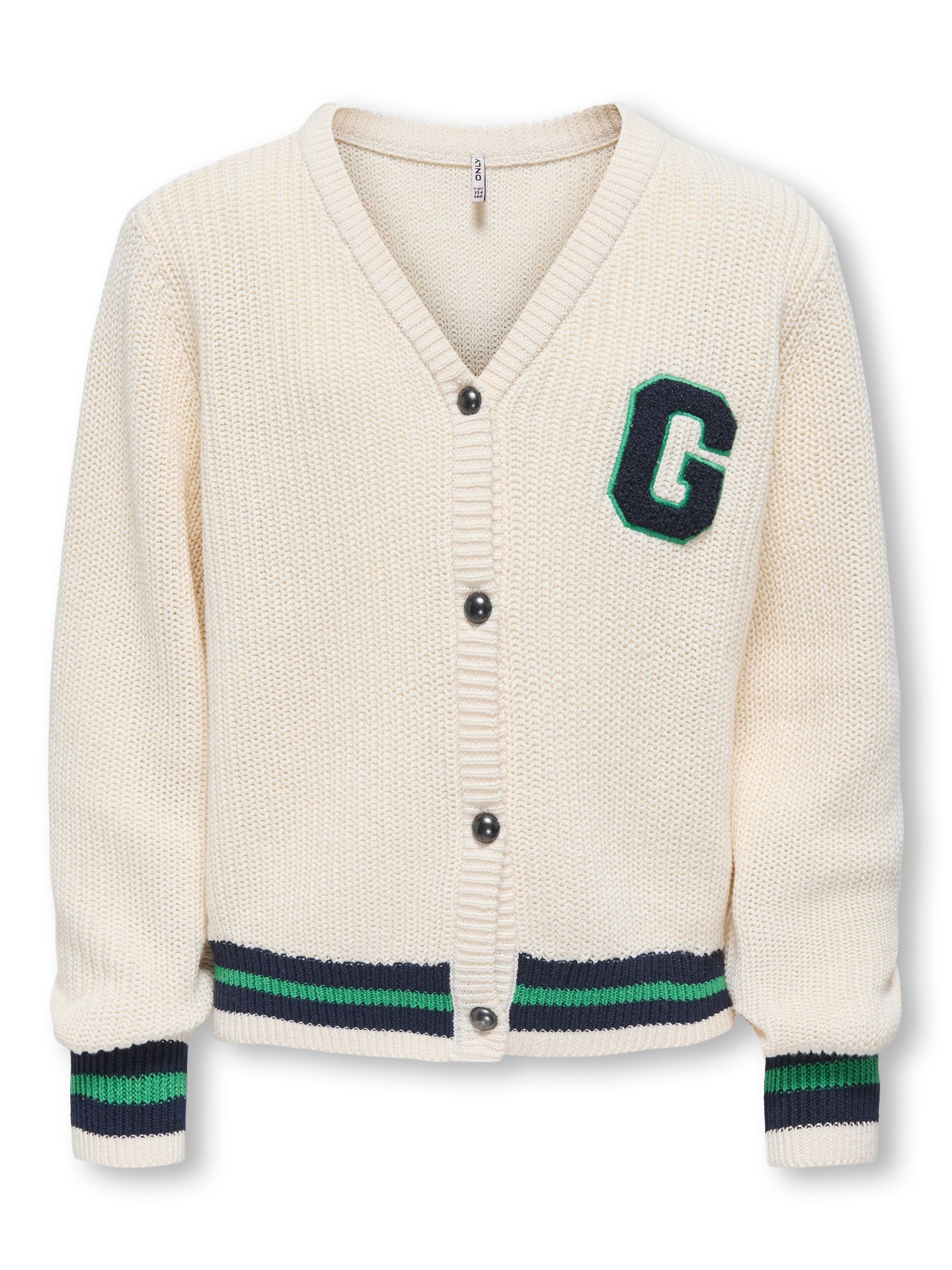 Only KOGJANNY LIFE L/S V-NECK CARDIGAN K Antique White/Ultimate 2900159363026