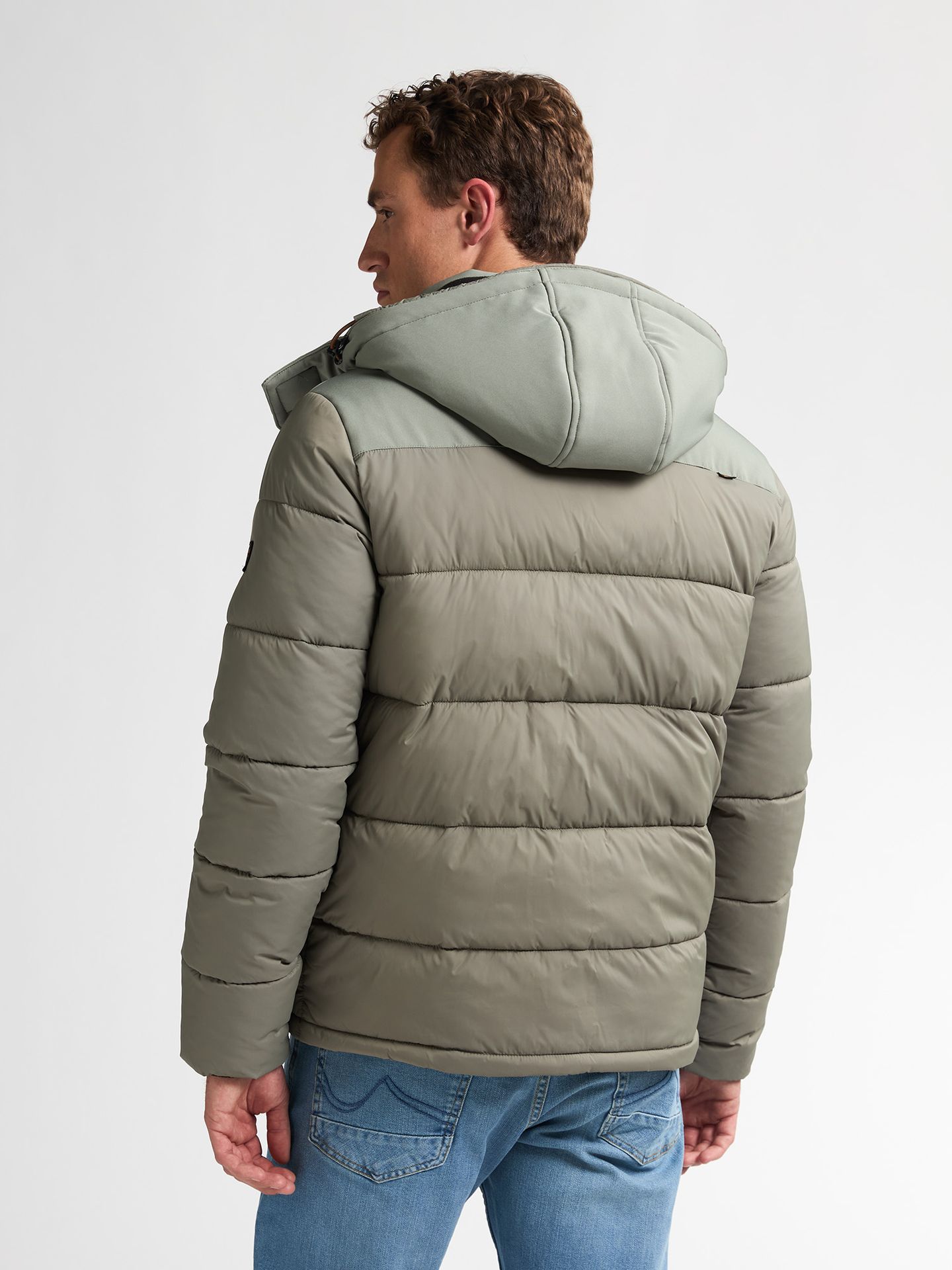 Petrol Industries Men Jacket Padded 6174 mossy stone 2900159374091 Petrol Industries Men Jacket Padded 6174 mossy stone 2900159374091