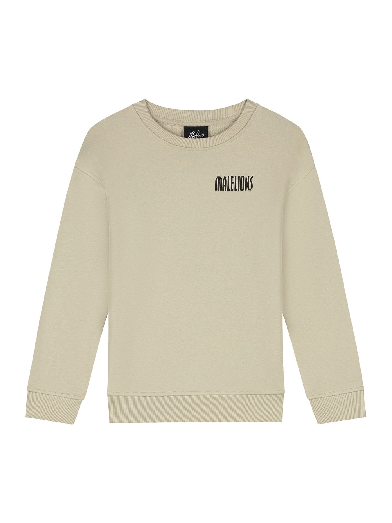 Malelions Junior Hollywood map sweater Beige 00114703-A3
