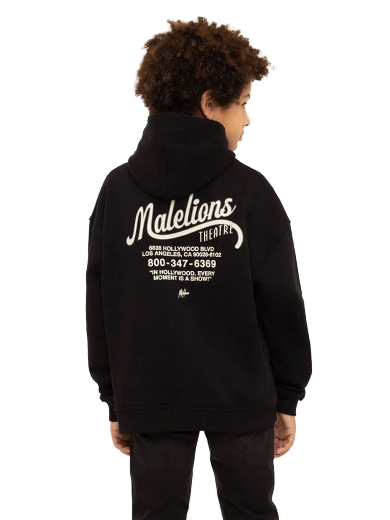 Malelions Junior Theatre hoodie Black 2900159384014
