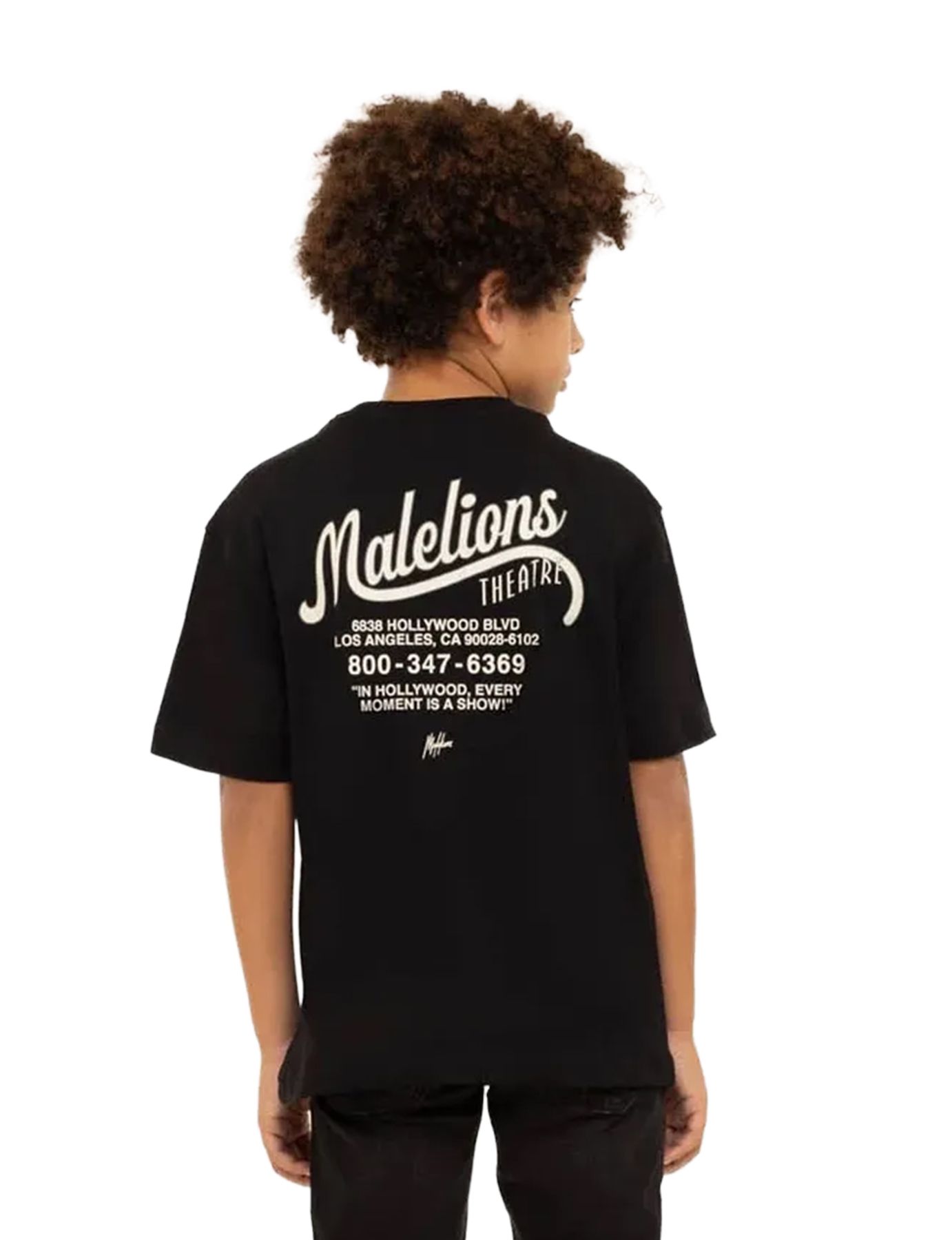 Malelions Junior Theatre t-shirt Black 2900159385059