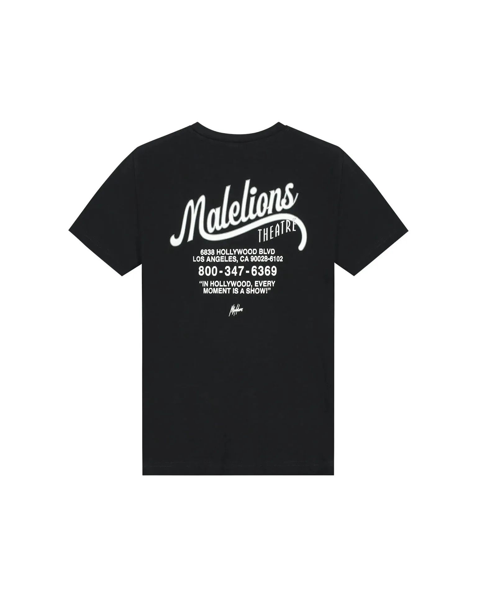 Malelions Junior Theatre t-shirt Black 2900159385059