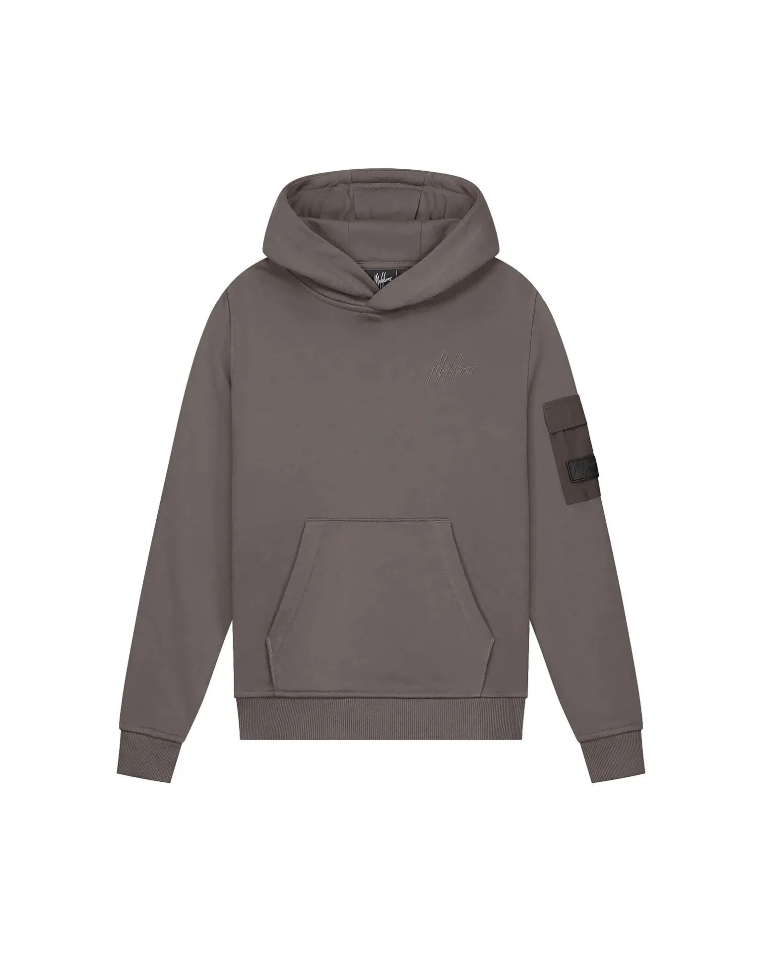 Malelions Junior Nylon pocket hoodie Anthracite 2900159386018